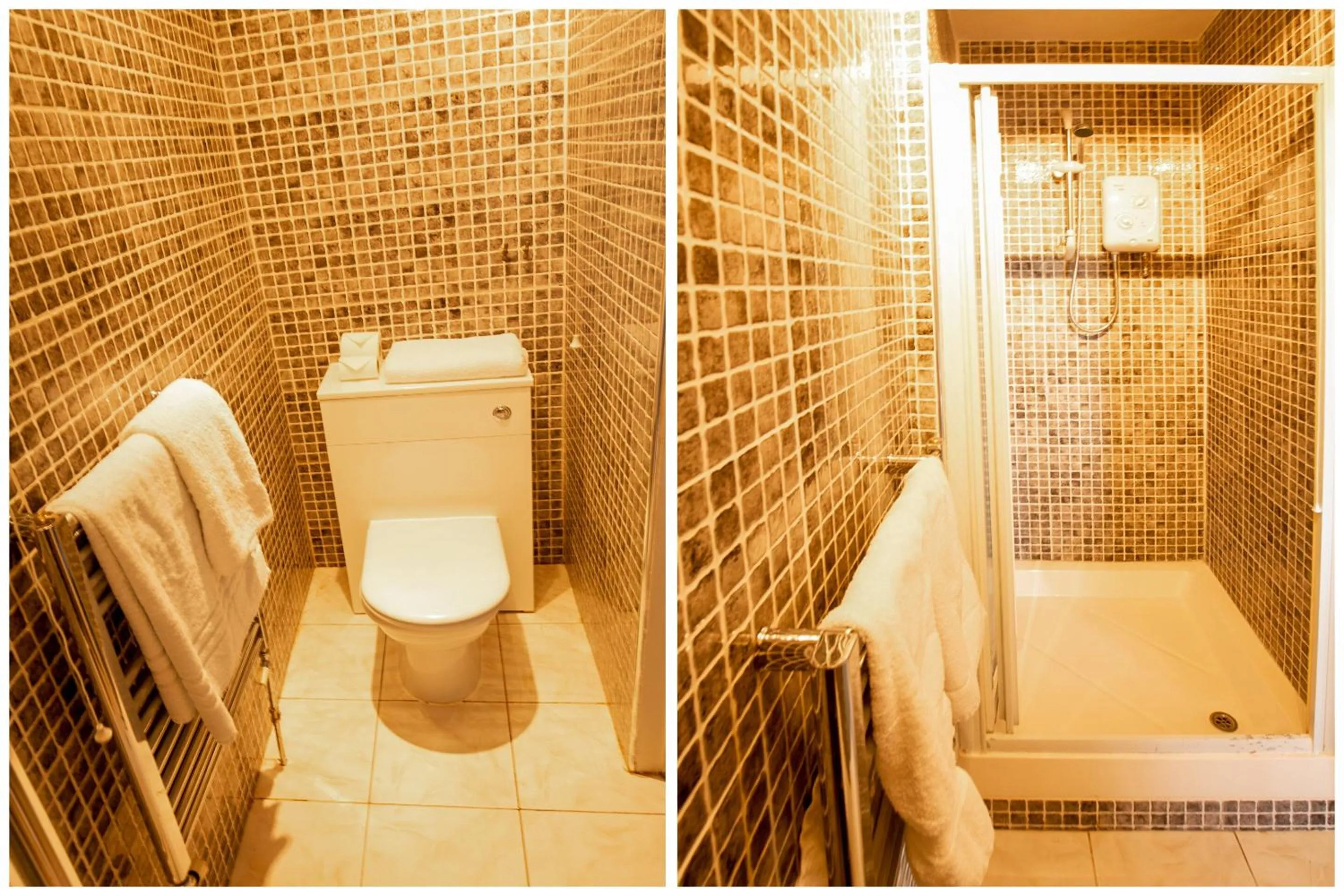 Bathroom in OYO Lamphey Hall