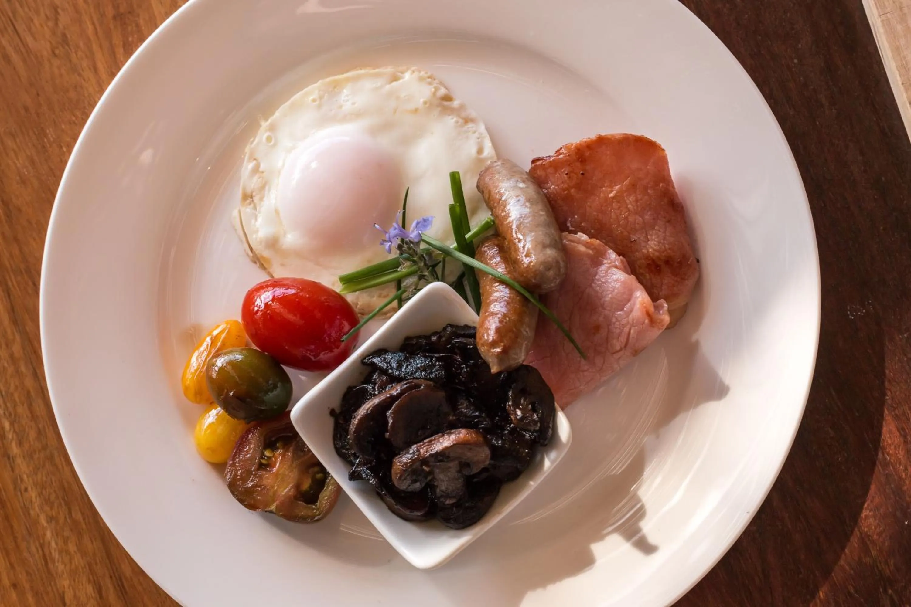 Food close-up in Swartberg Country Manor
