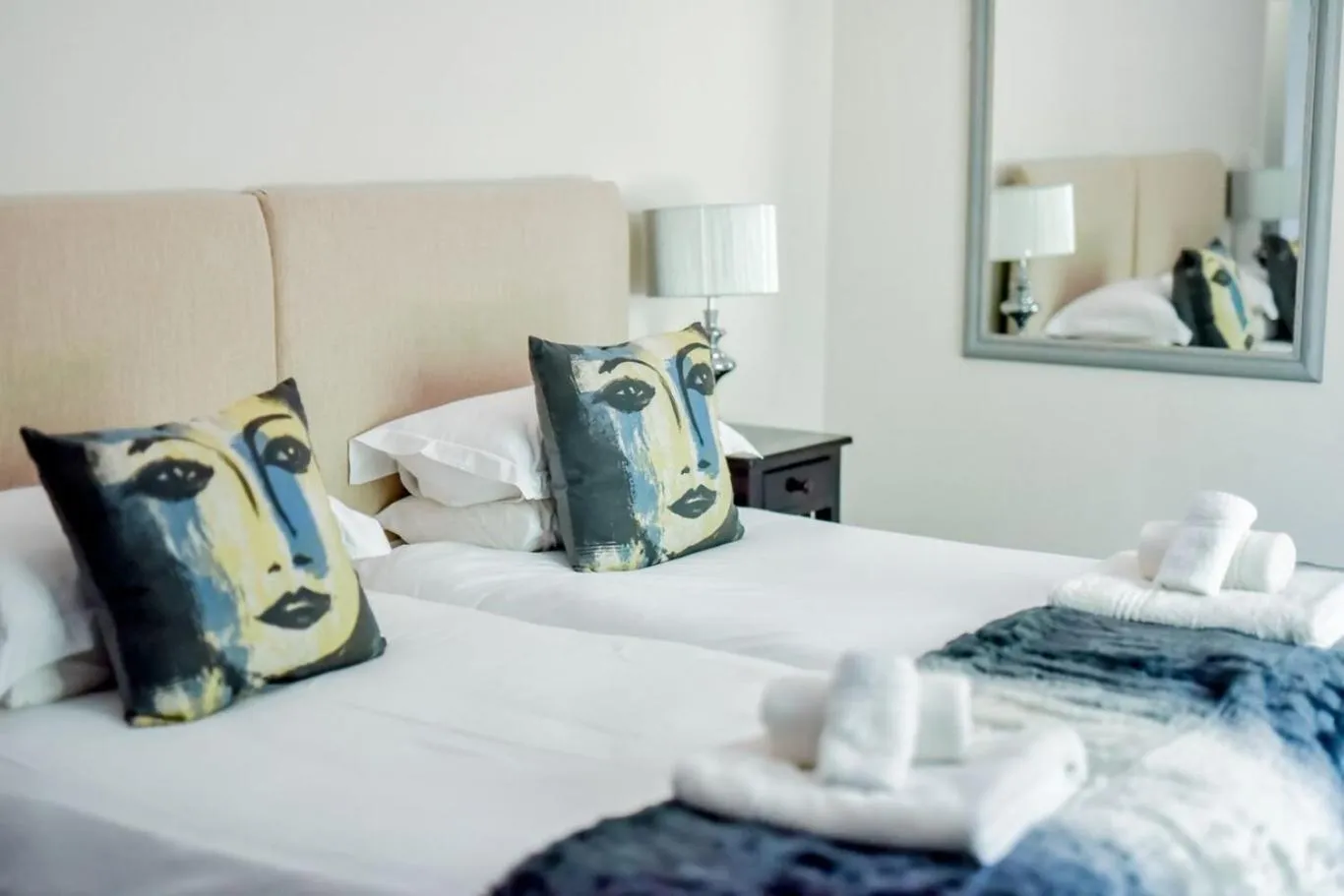 Bed in Swartberg Country Manor