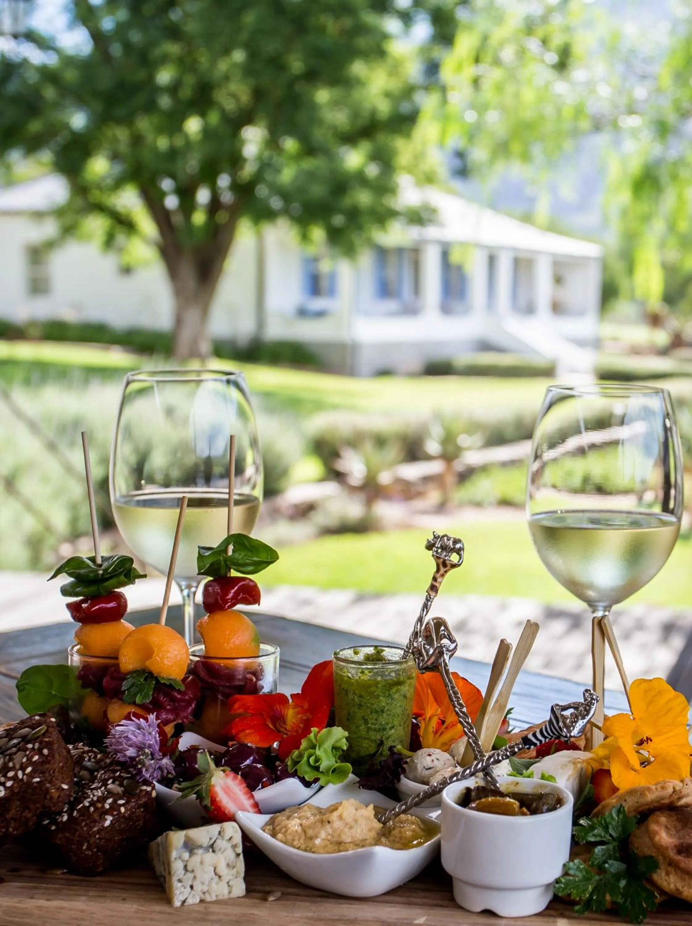 Food and drinks in Swartberg Country Manor