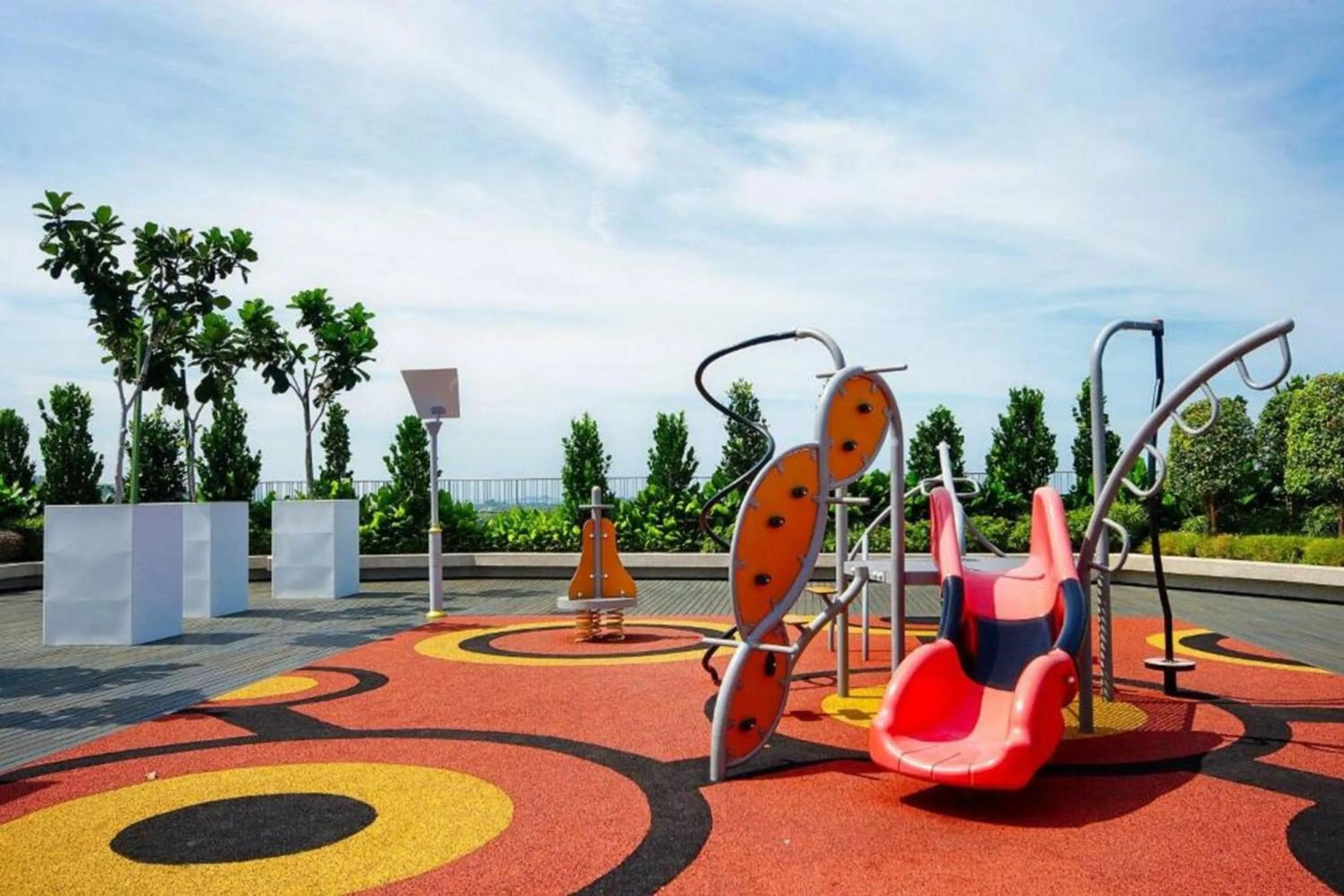 Children play ground in Sutera Avenue Kota Kinabalu