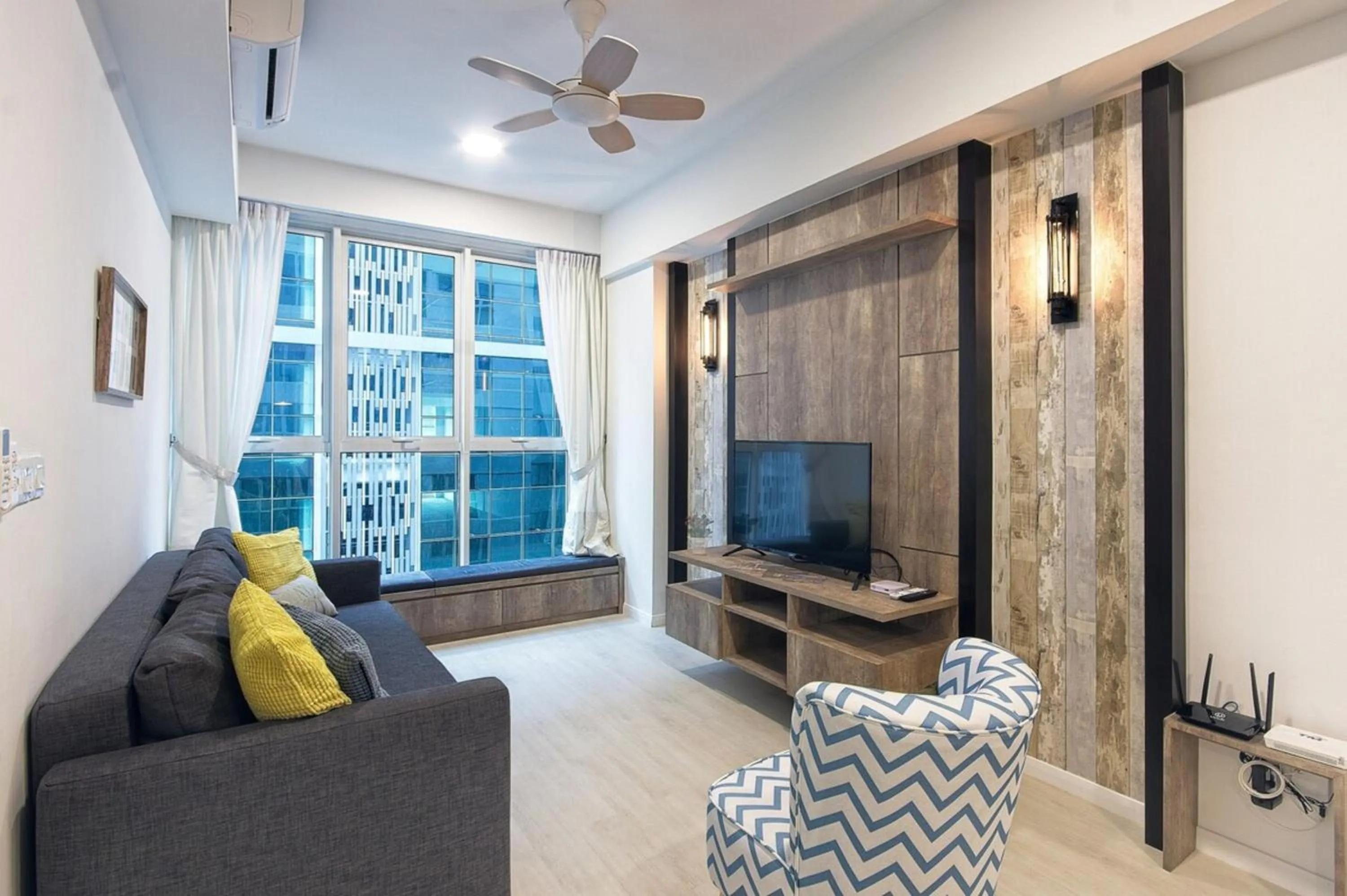 Living room in Sutera Avenue Kota Kinabalu