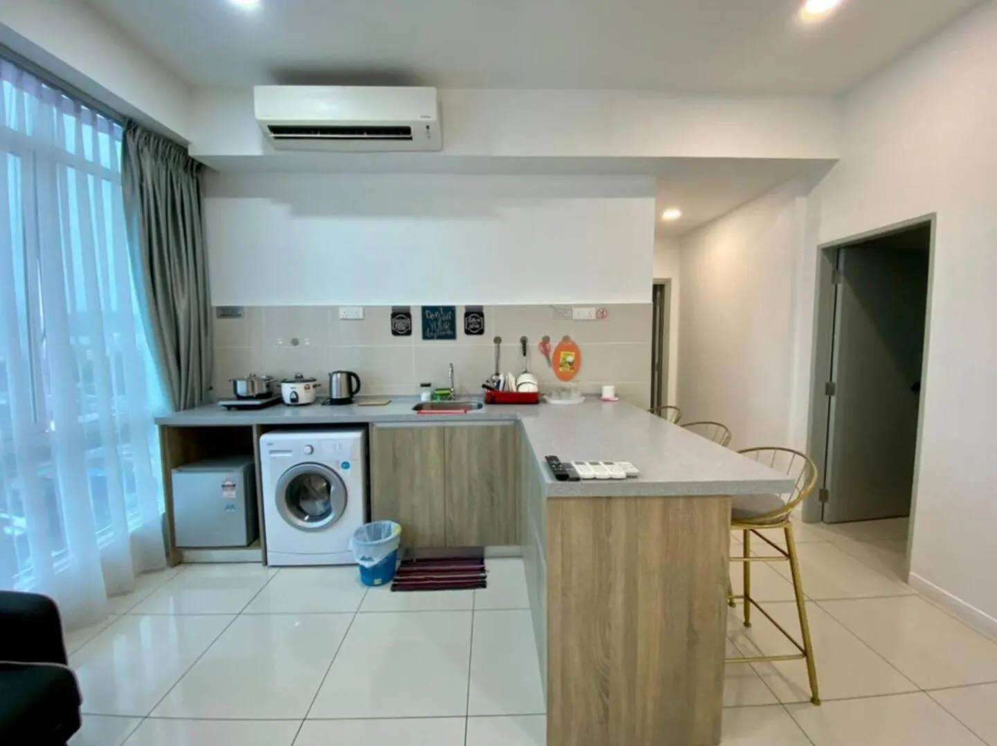 Kitchen or kitchenette in Sutera Avenue Kota Kinabalu