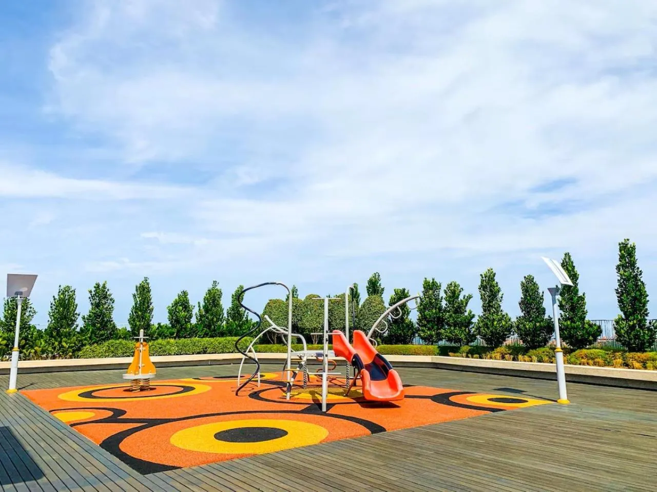 Children play ground in Sutera Avenue Kota Kinabalu