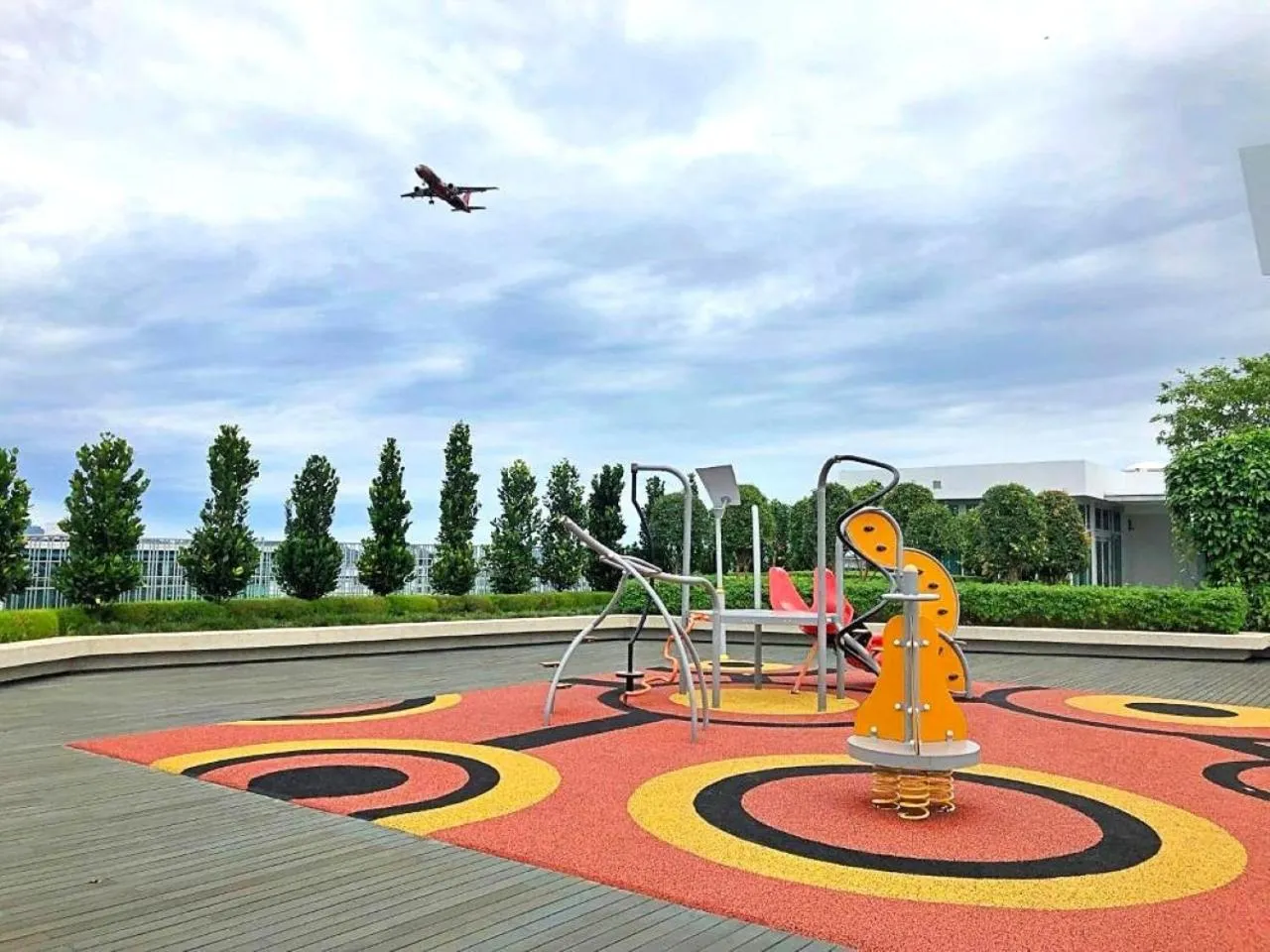 Children play ground in Sutera Avenue Kota Kinabalu