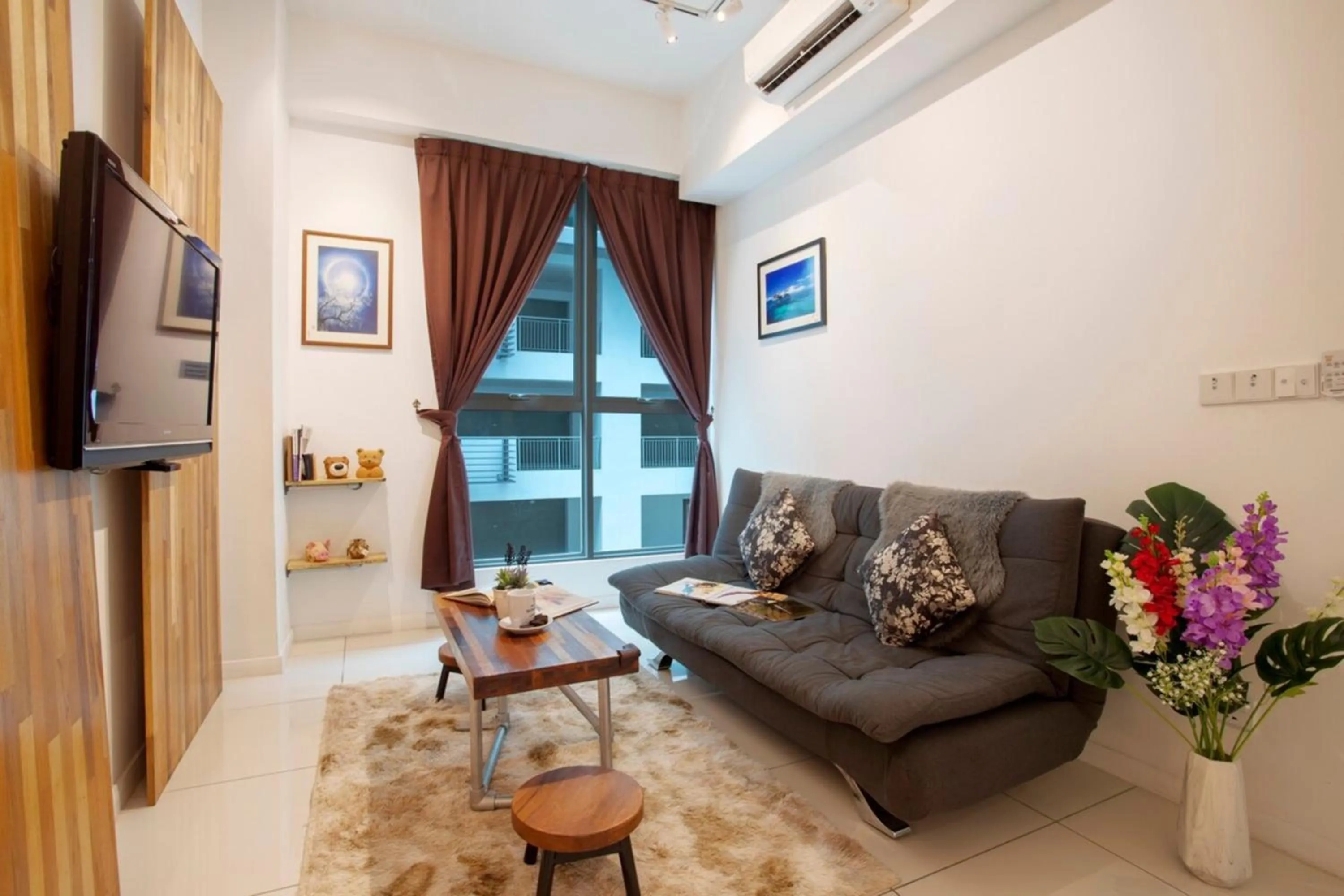 Living room in Sutera Avenue Kota Kinabalu