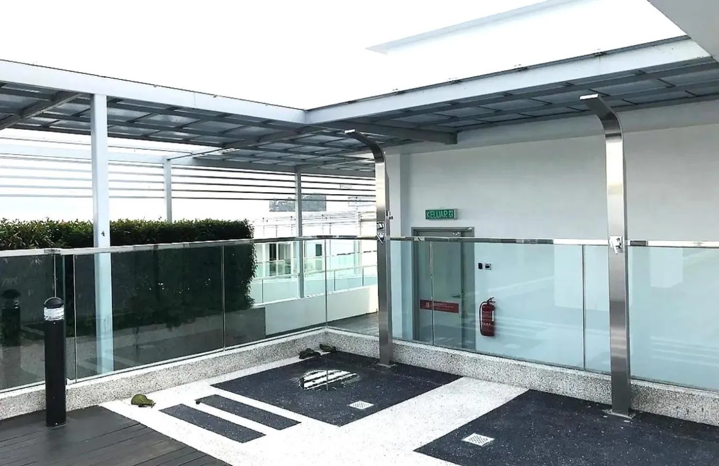 Swimming pool in Sutera Avenue Kota Kinabalu