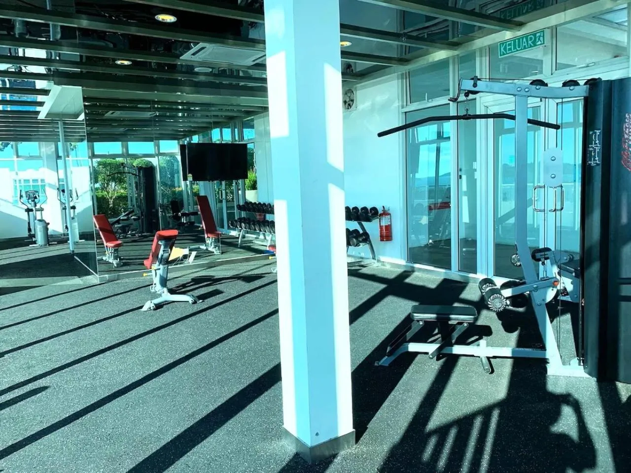 Fitness centre/facilities in Sutera Avenue Kota Kinabalu