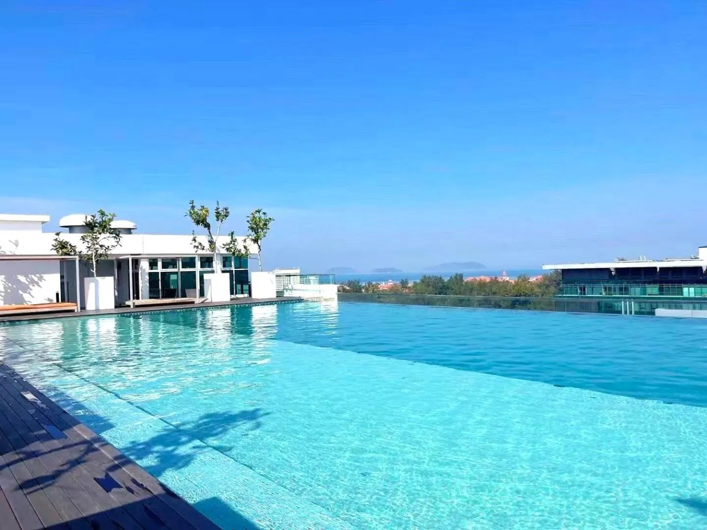 Swimming pool in Sutera Avenue Kota Kinabalu