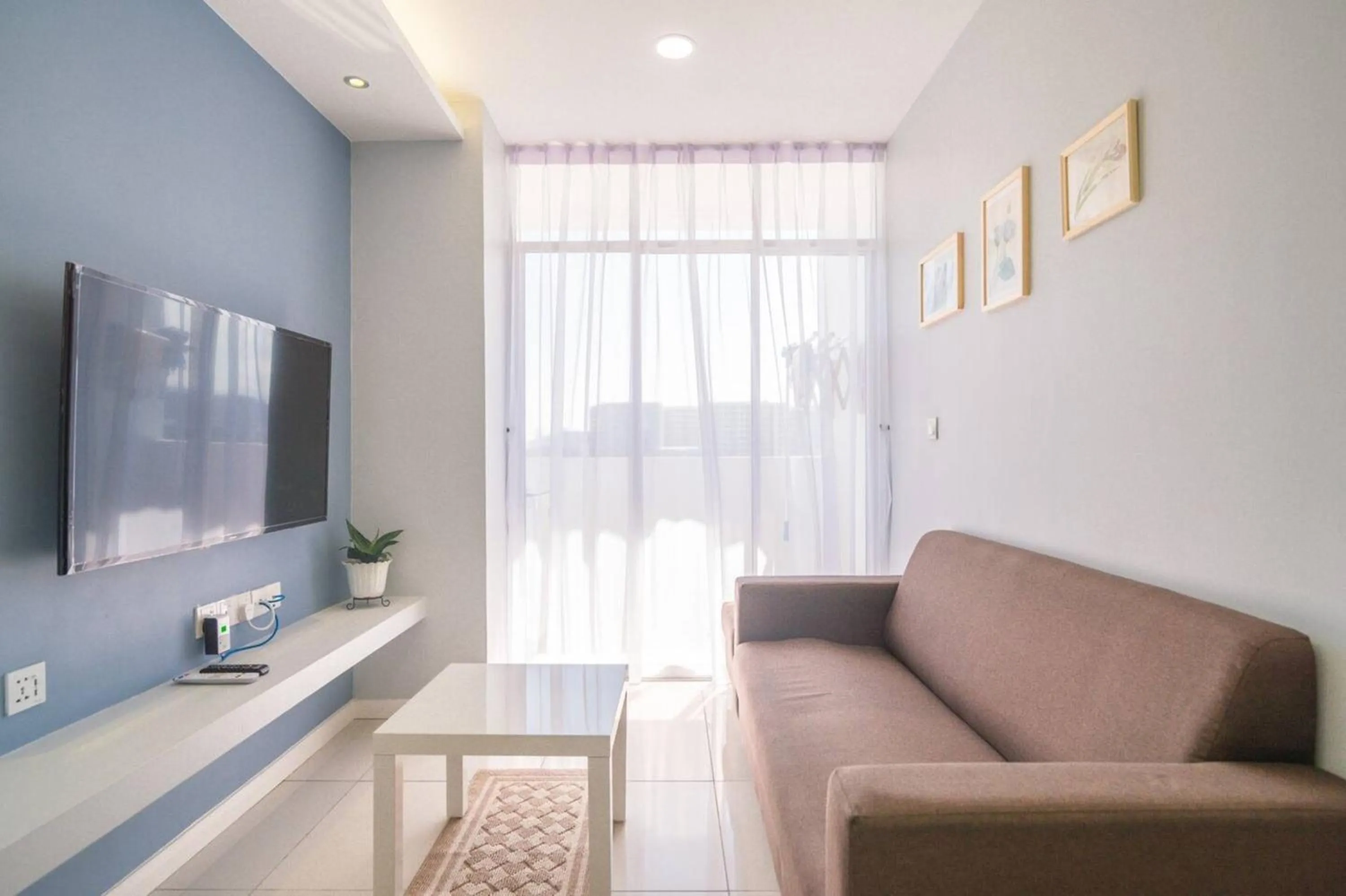 Living room in Sutera Avenue Kota Kinabalu