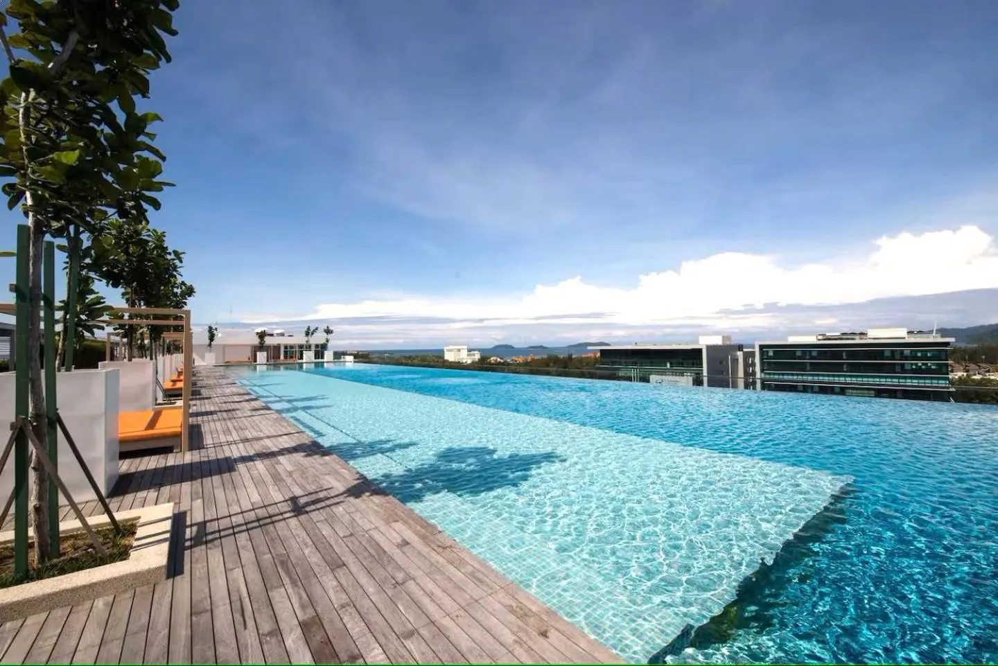 Swimming pool in Sutera Avenue Kota Kinabalu