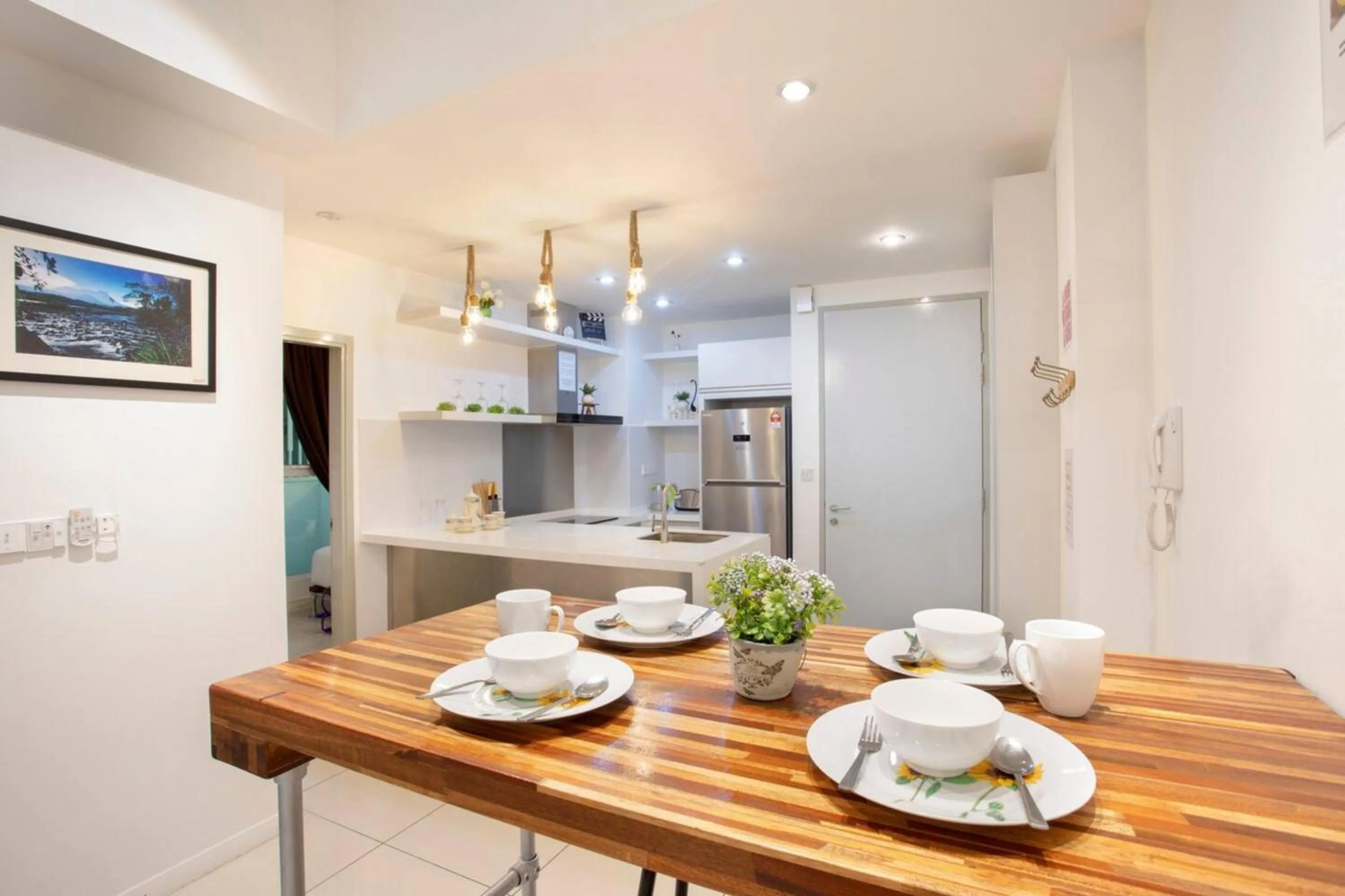 Dining area in Sutera Avenue Kota Kinabalu