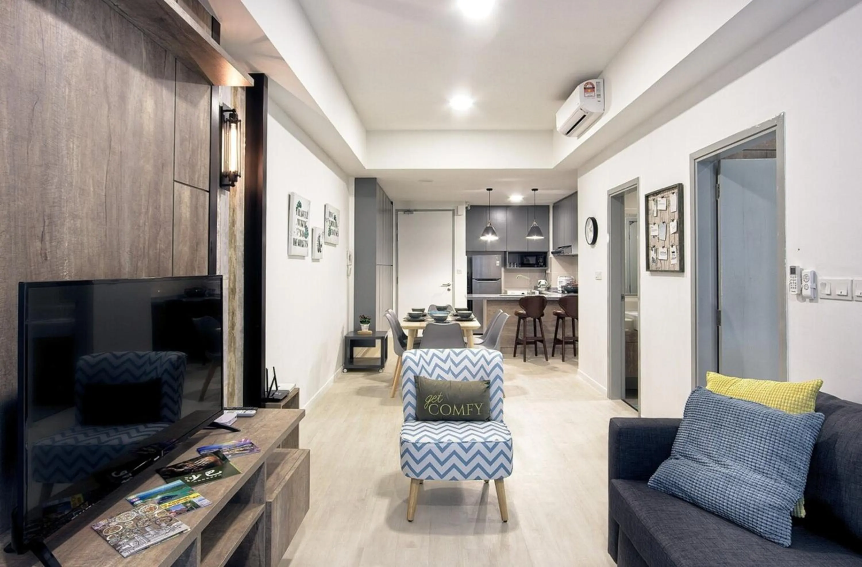 Living room in Sutera Avenue Kota Kinabalu