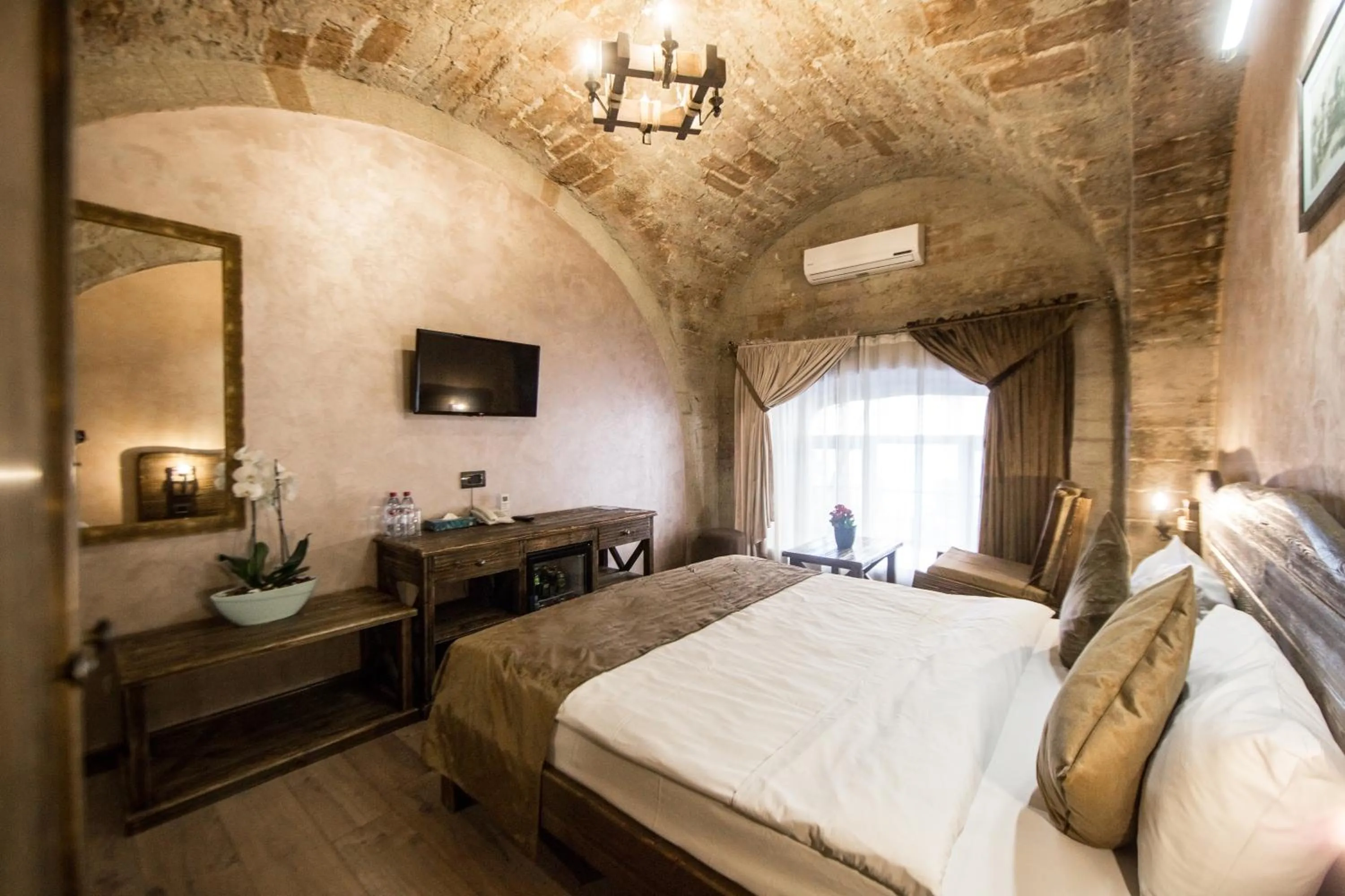 Bed in Passage Modern Hotel