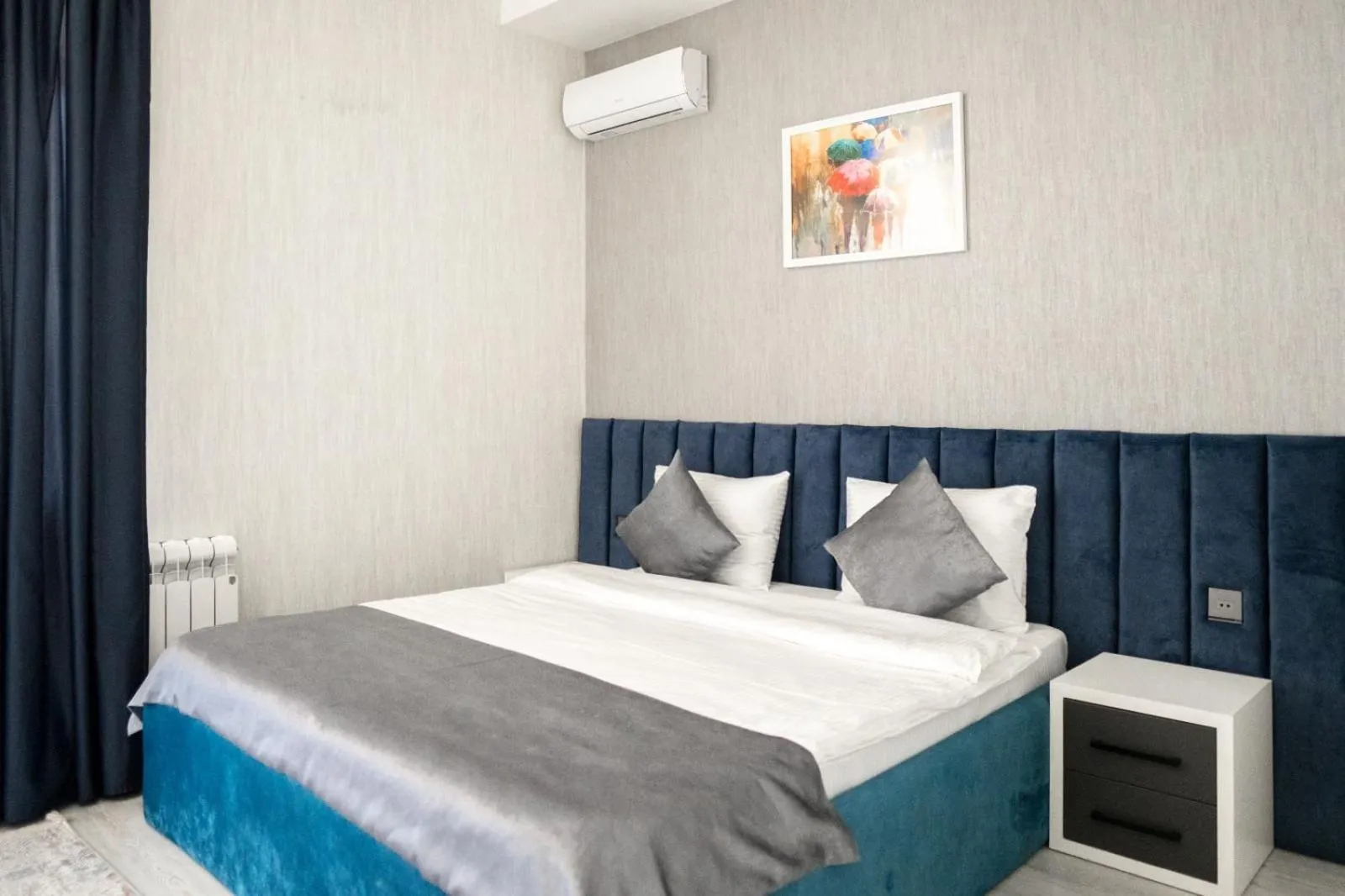 Bed in Passage Modern Hotel