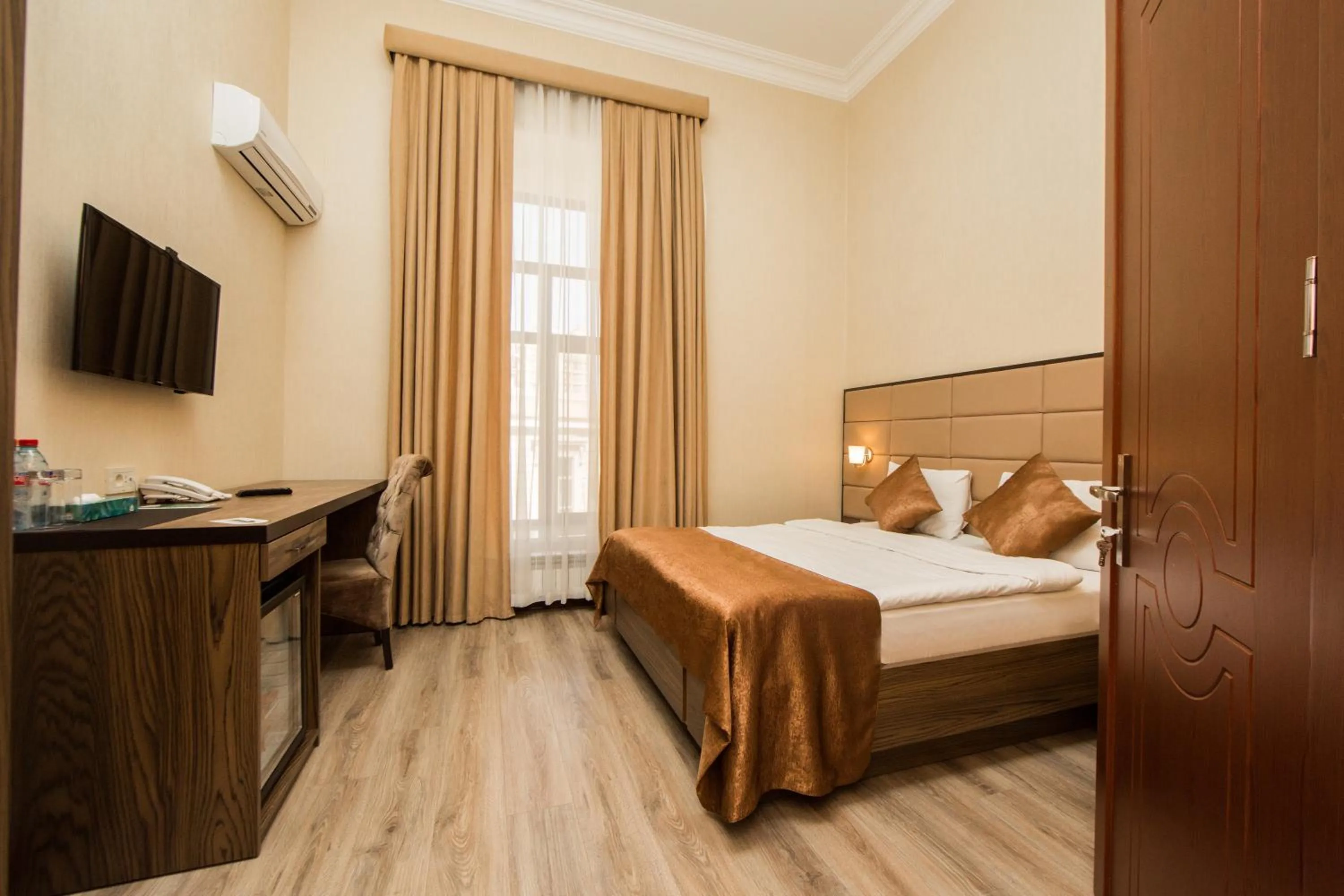 Bed in Passage Modern Hotel