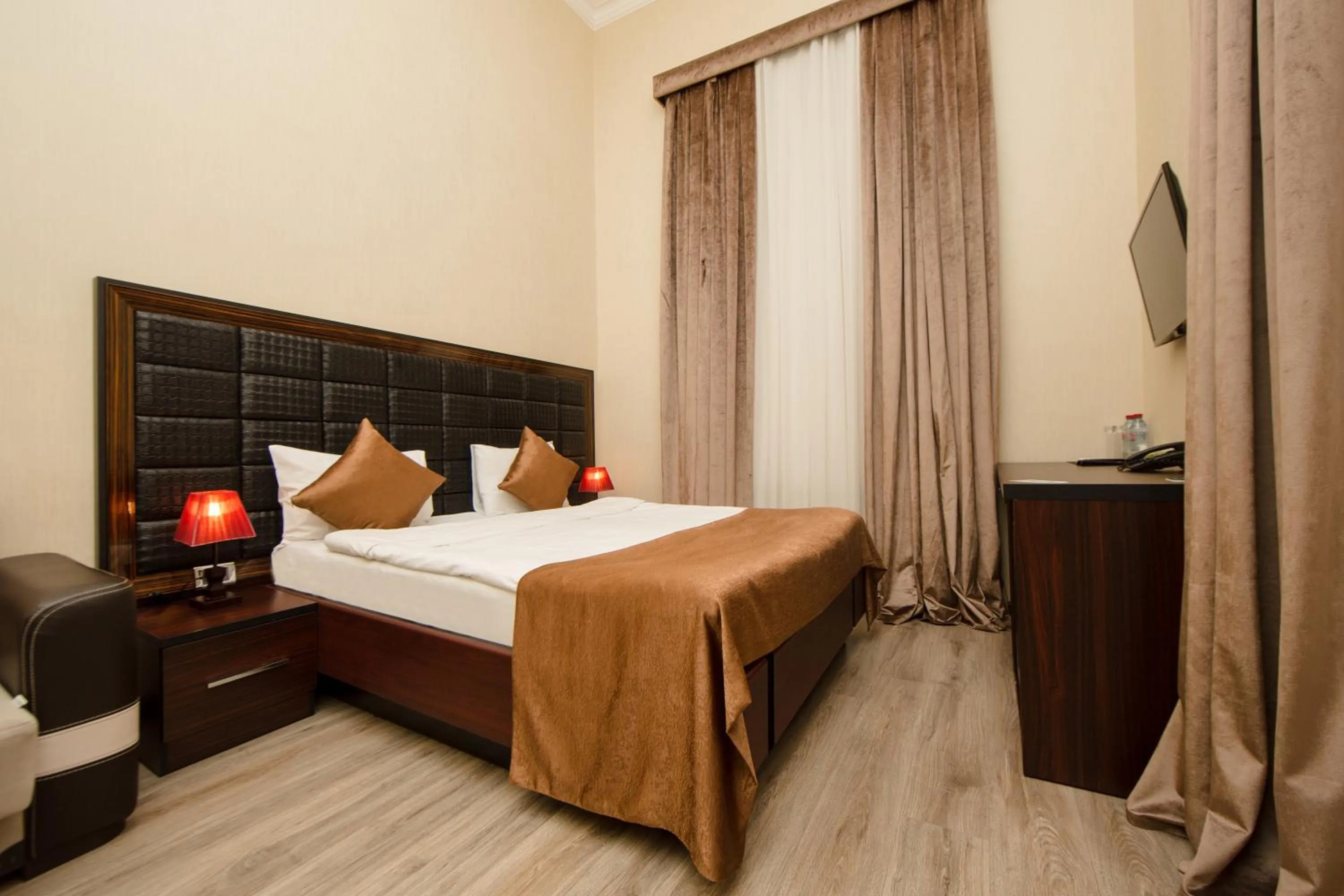 Bed in Passage Modern Hotel