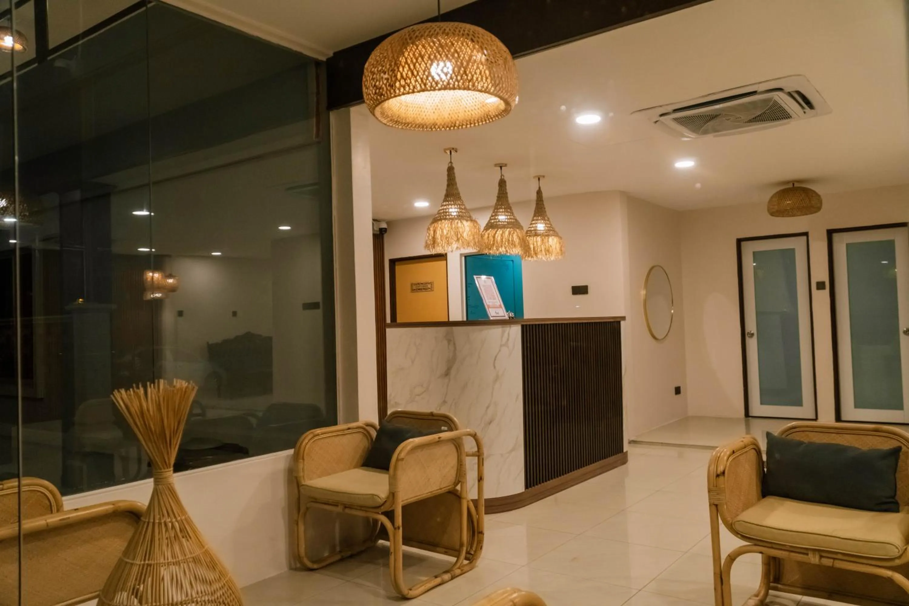 Lobby or reception in Mulyo Hotel