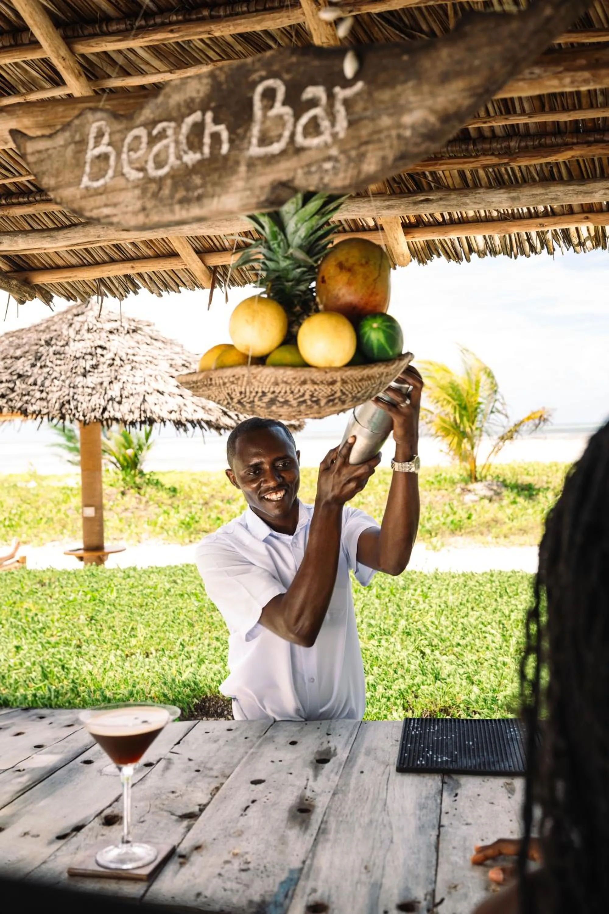 Lounge or bar in Kisiwa on the Beach
