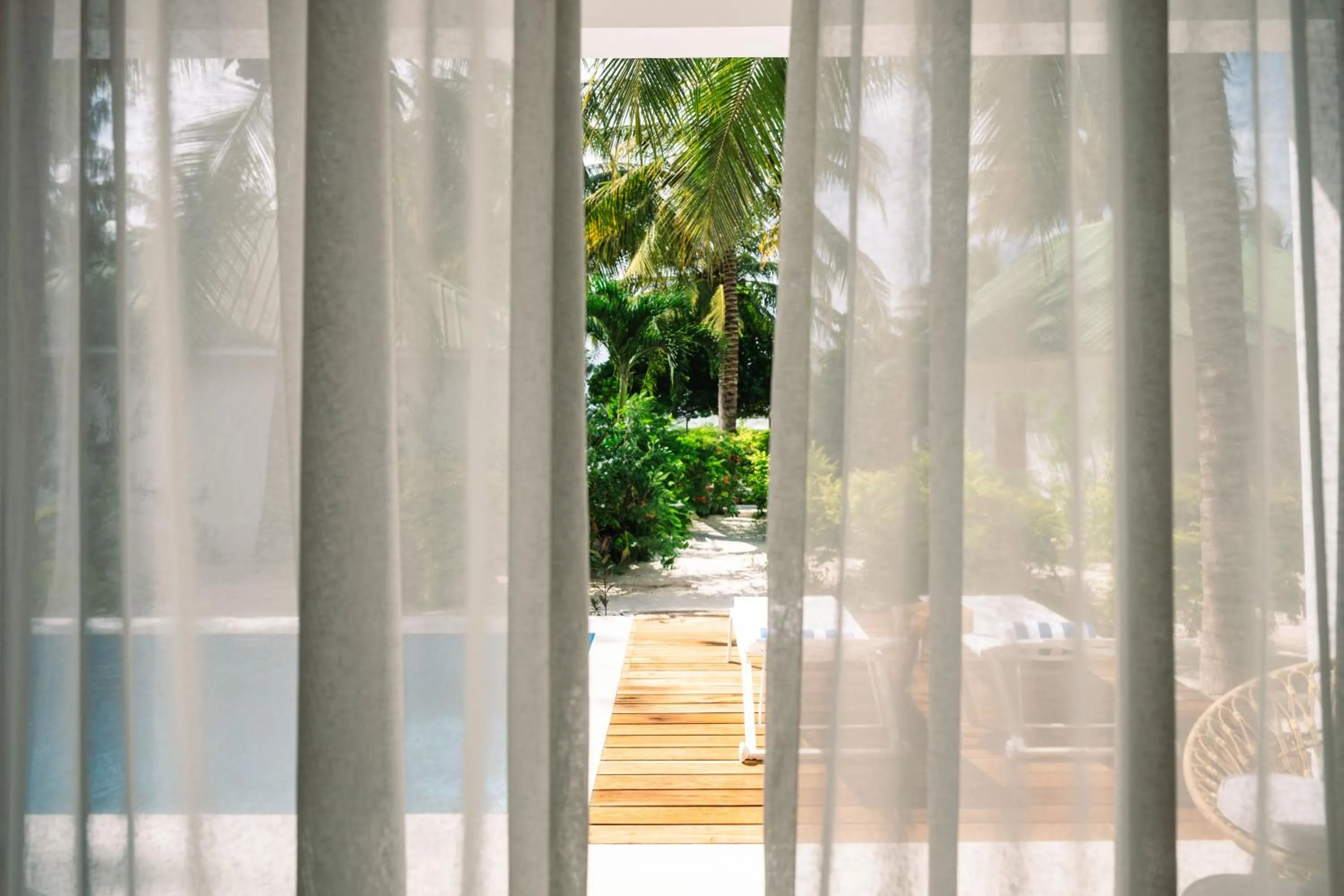 sunbed in Kisiwa on the Beach