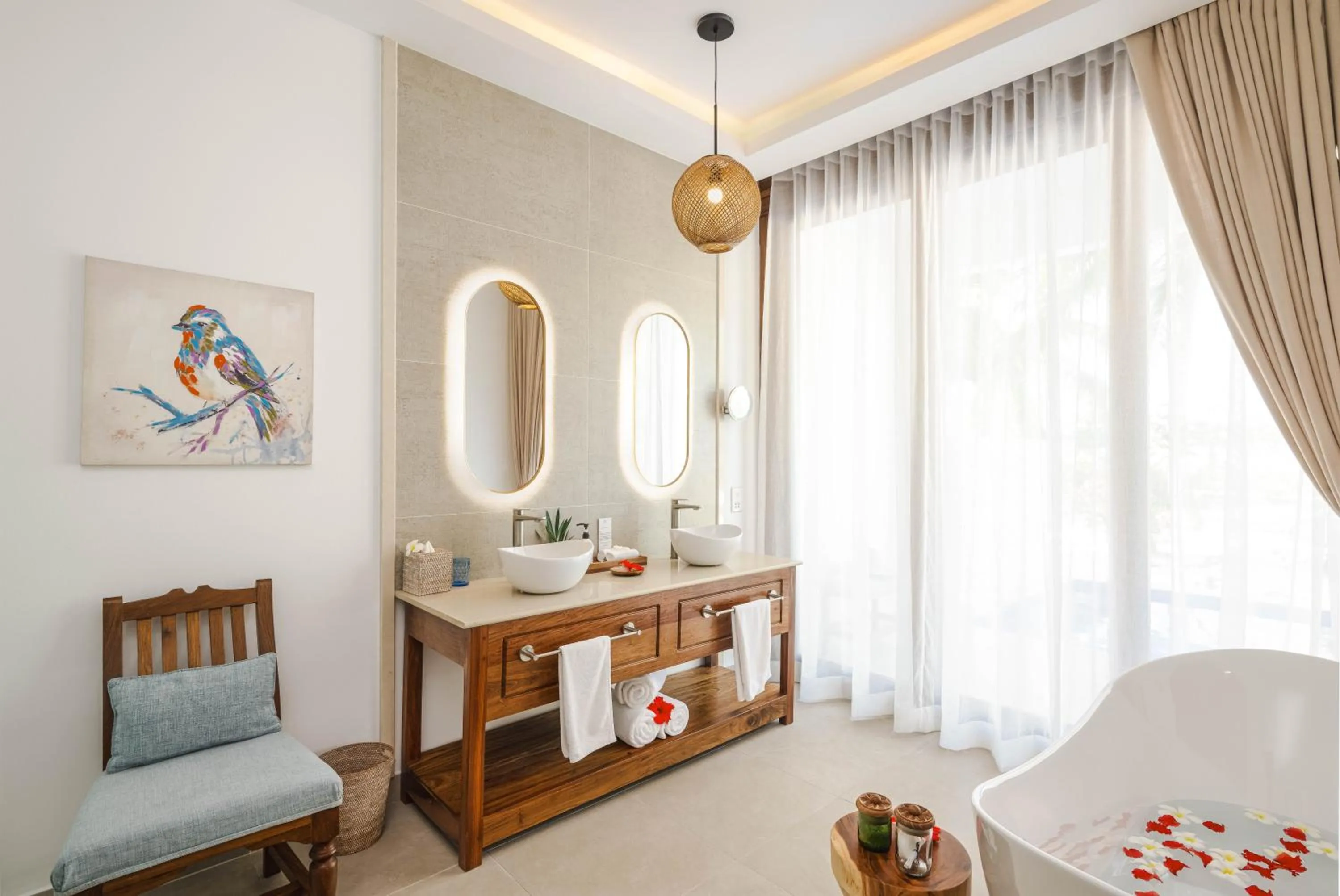 Bathroom in Kisiwa on the Beach