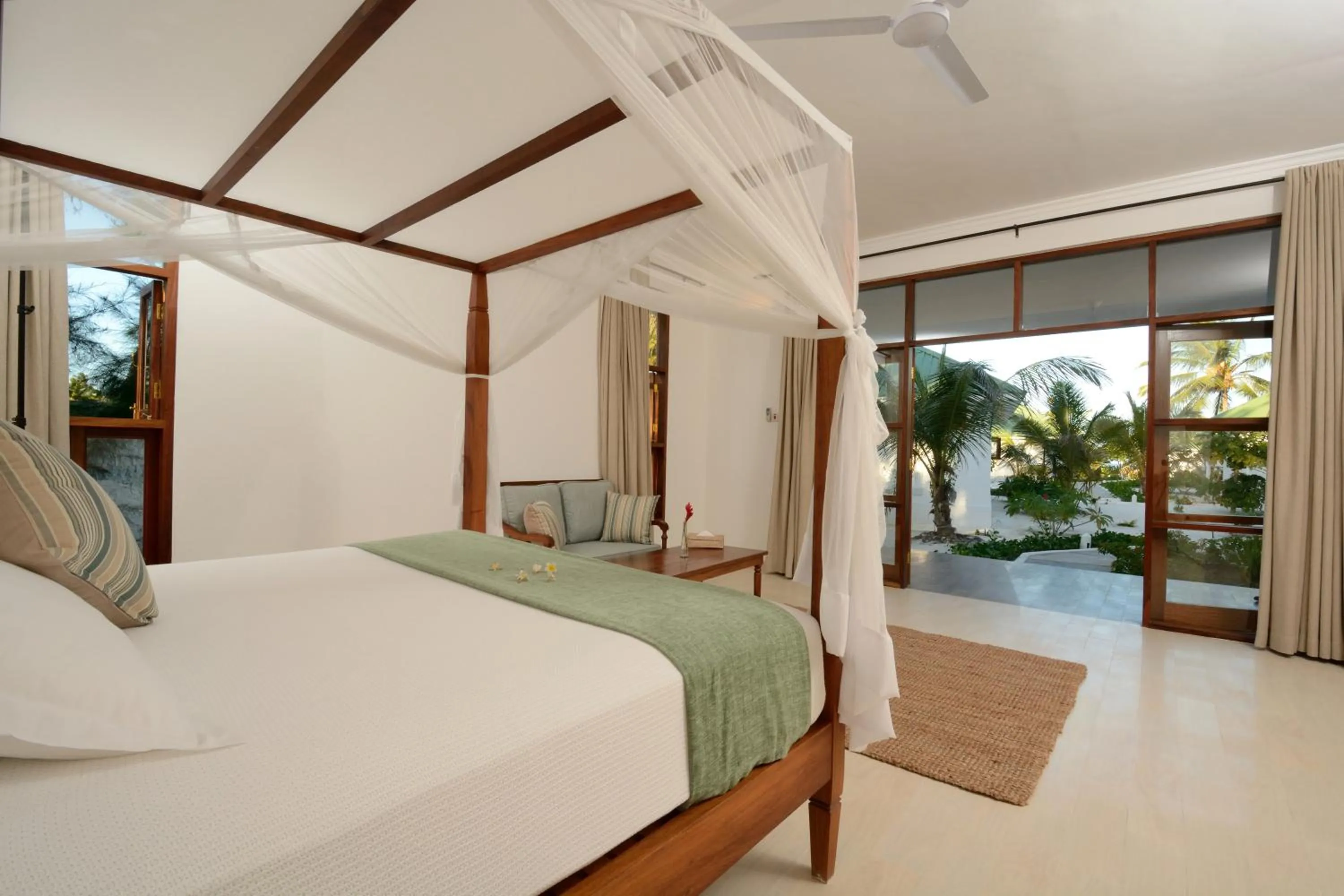 View (from property/room), Bed in Kisiwa on the Beach