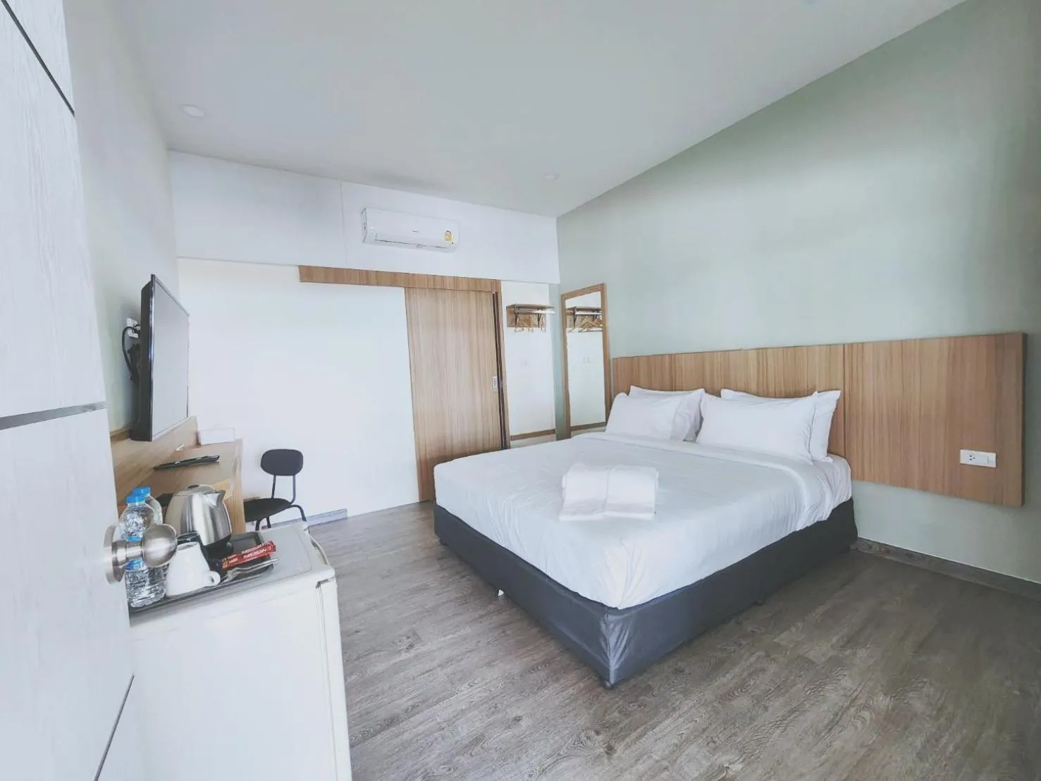 Bed in Beyond 21 Hotel