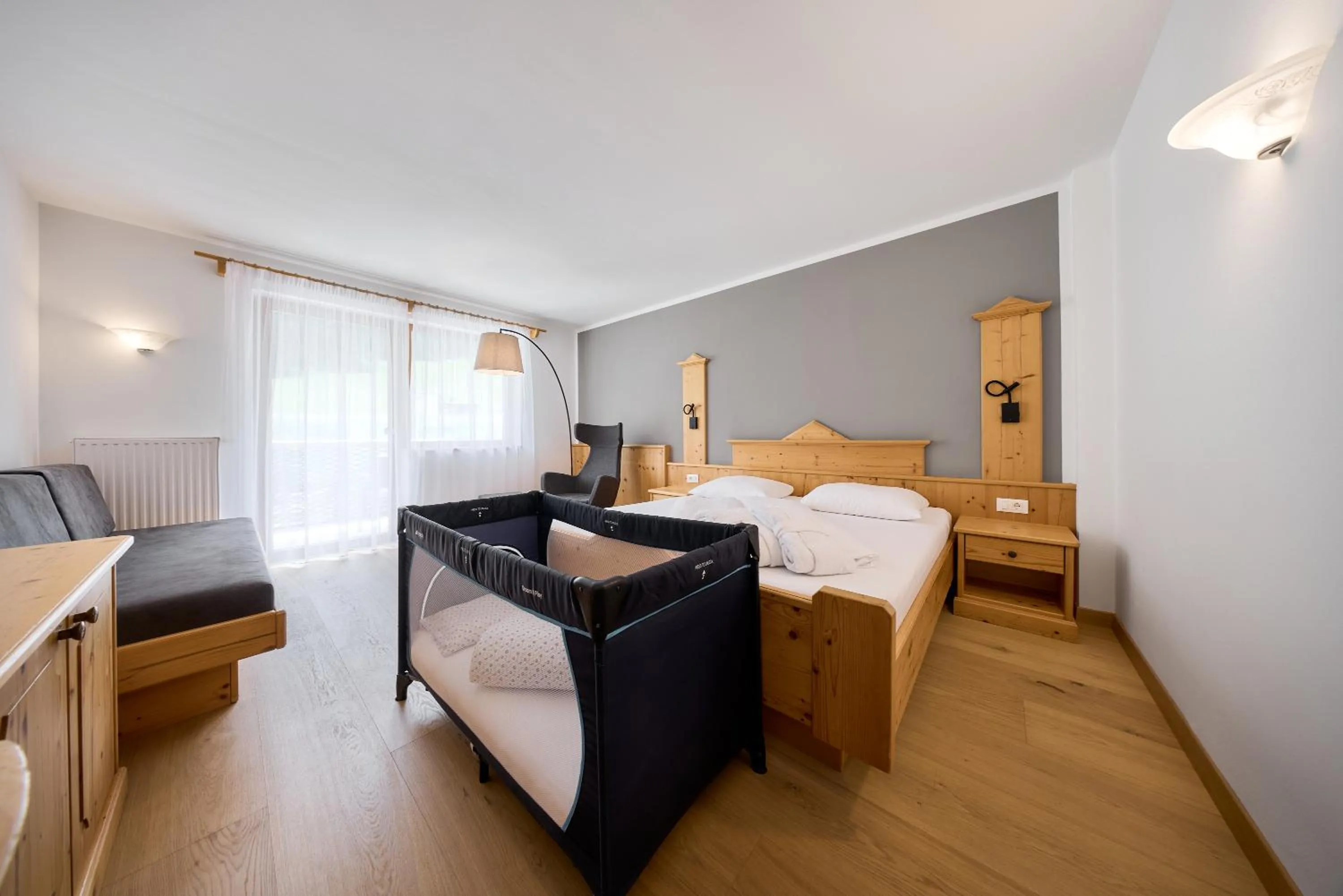Photo of the whole room, Bed in Wellness-Sporthotel Ratschings