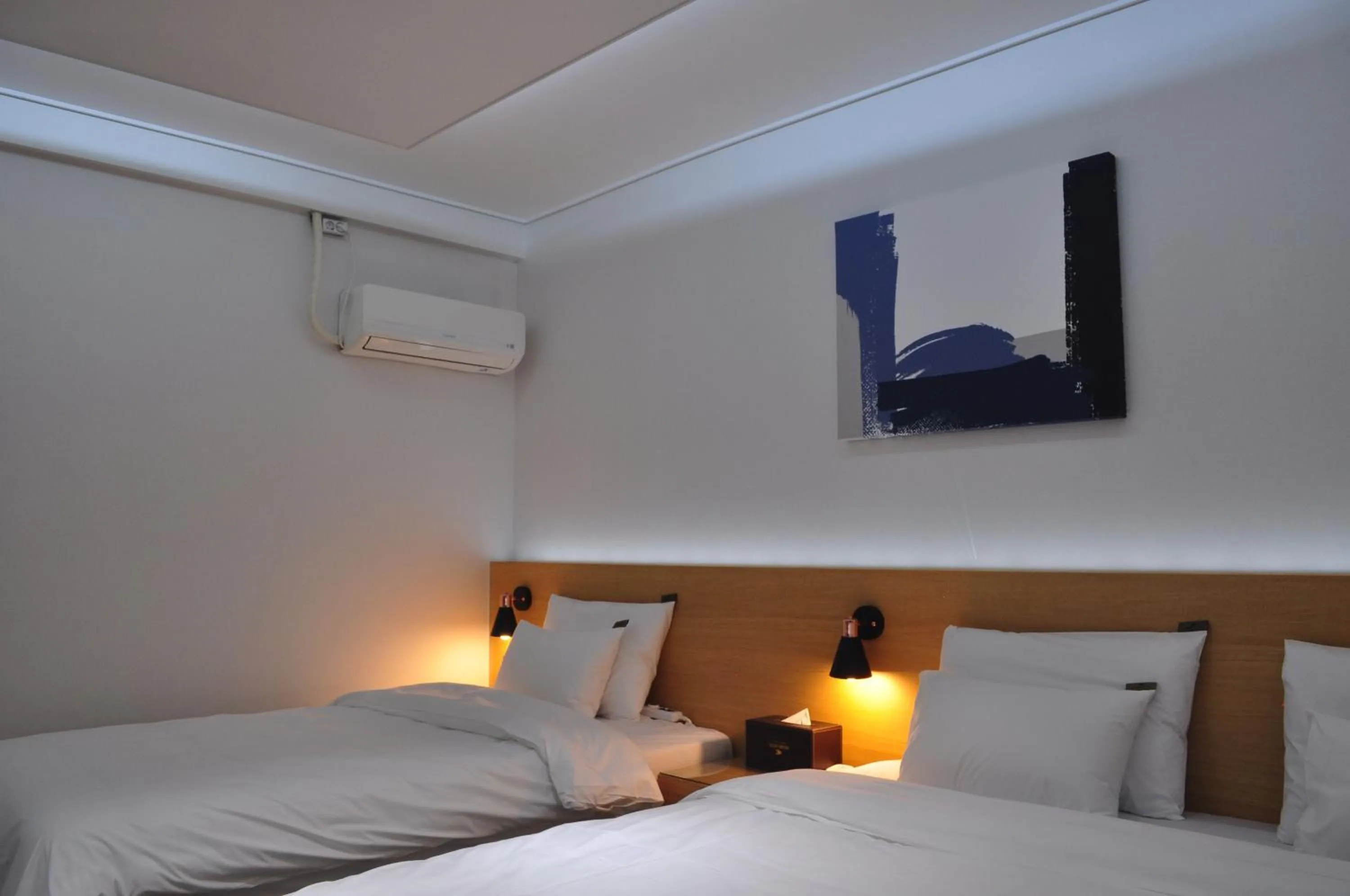 Bed in HOUND Hotel Sangmu