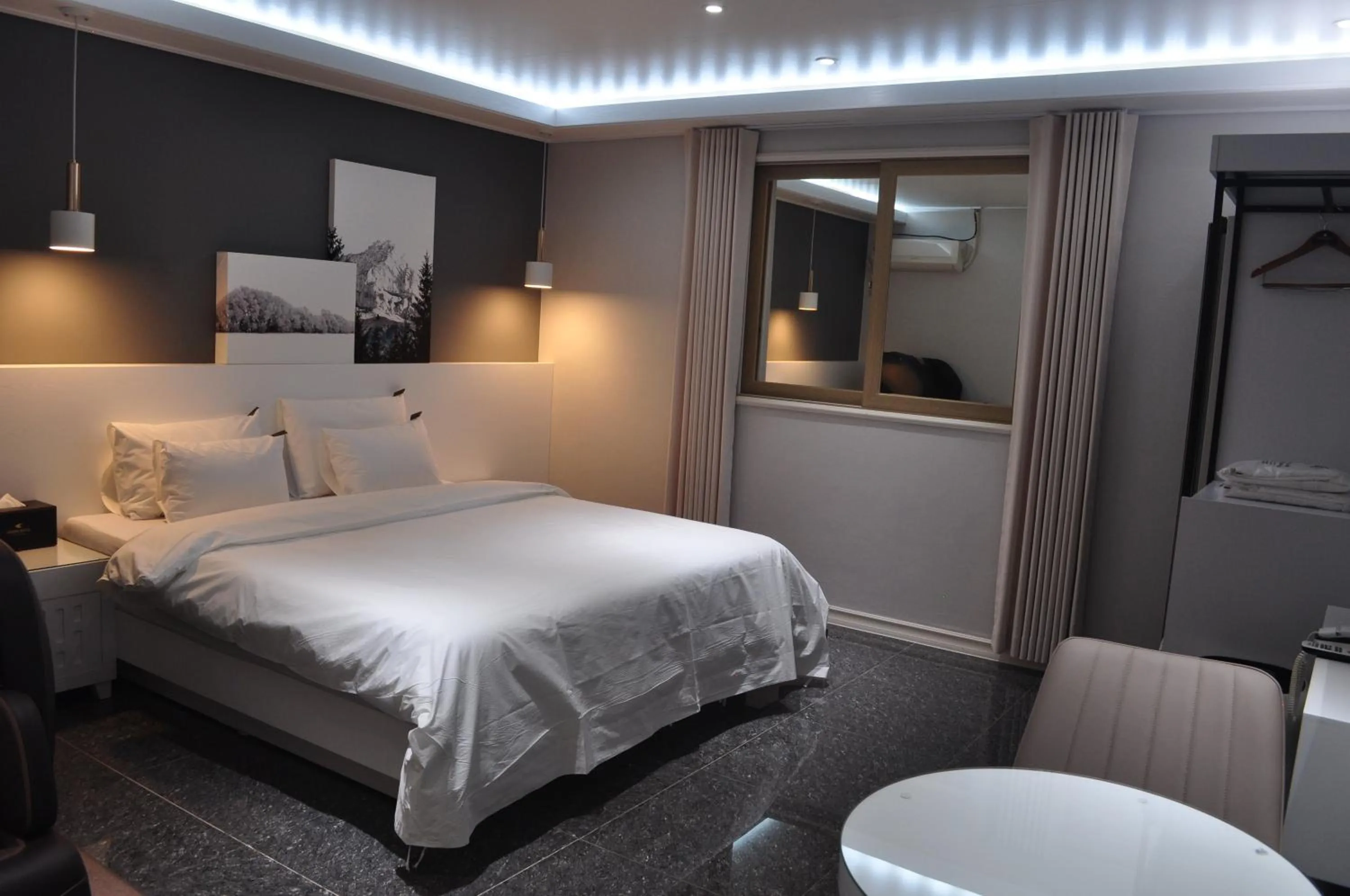 Bed in HOUND Hotel Sangmu