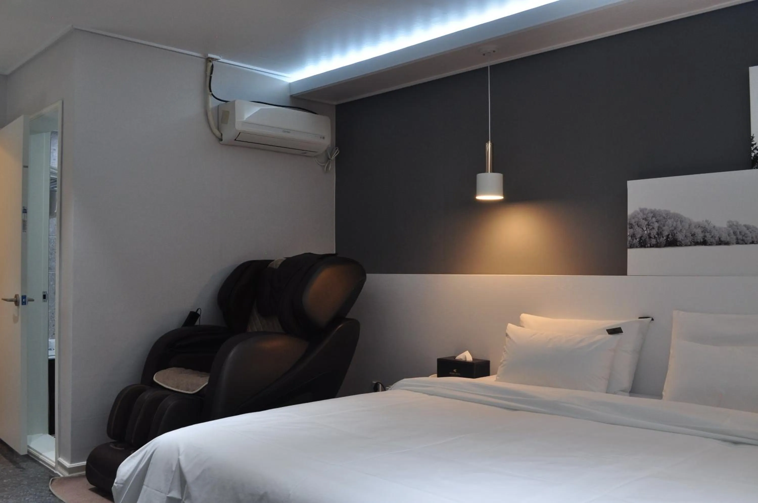 Bed in HOUND Hotel Sangmu