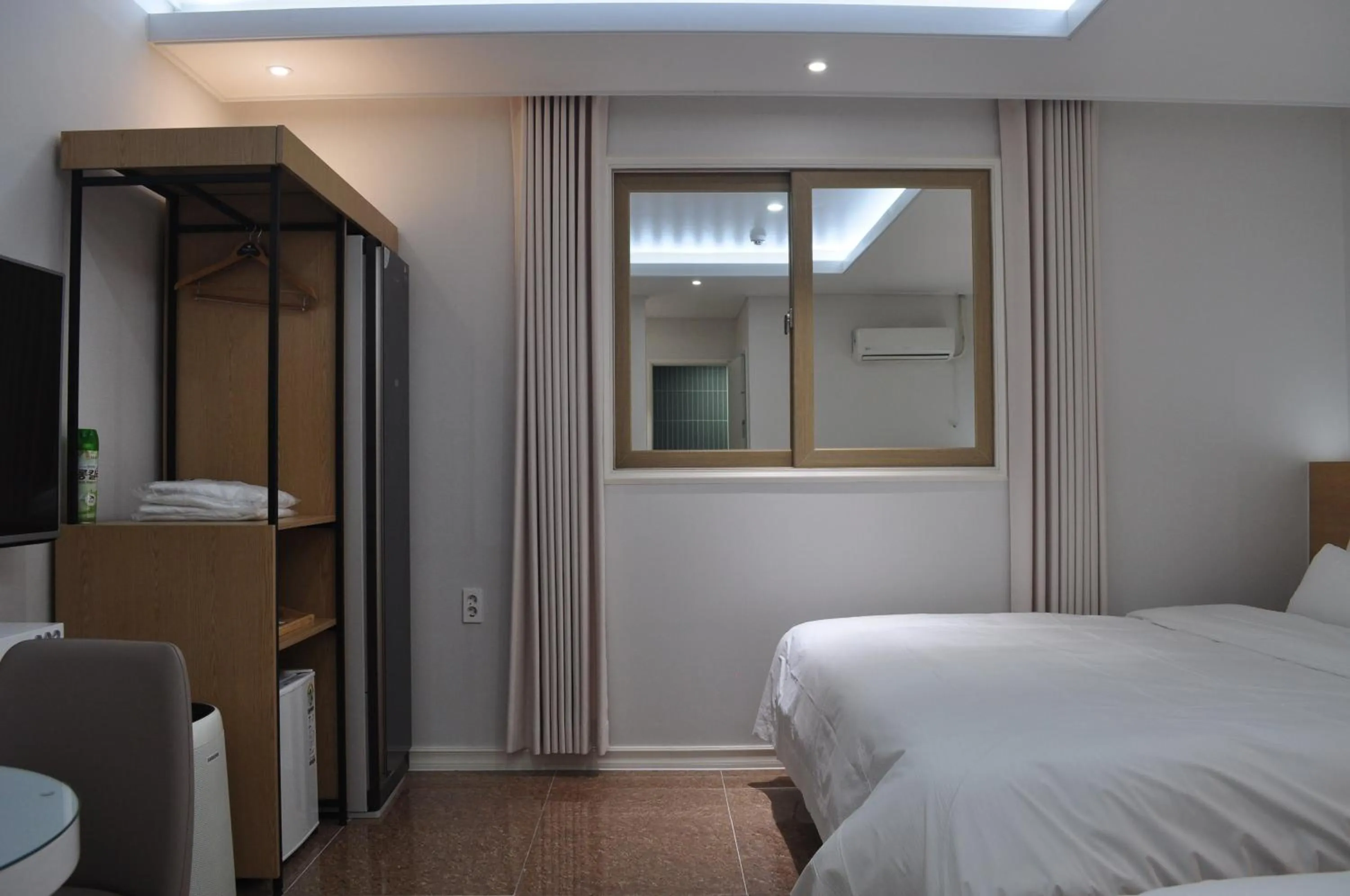 Bed in HOUND Hotel Sangmu