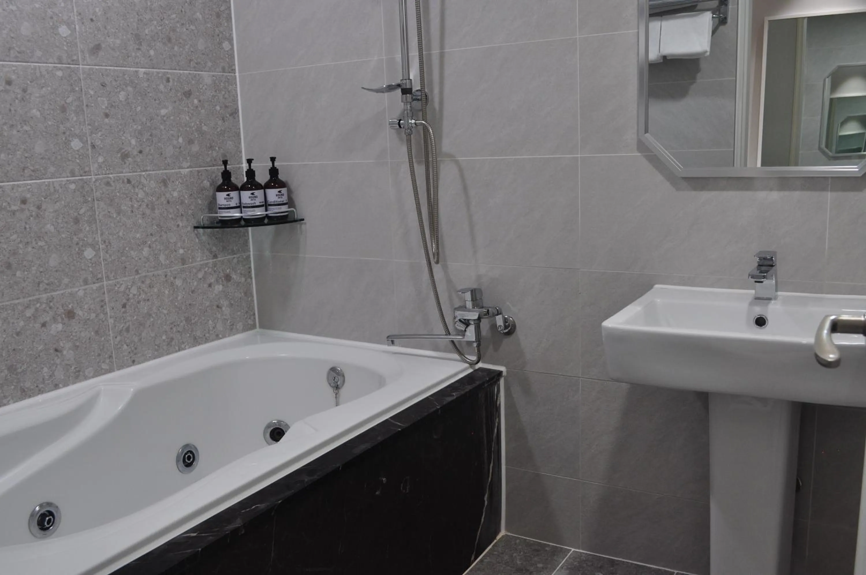 Bathroom in HOUND Hotel Sangmu