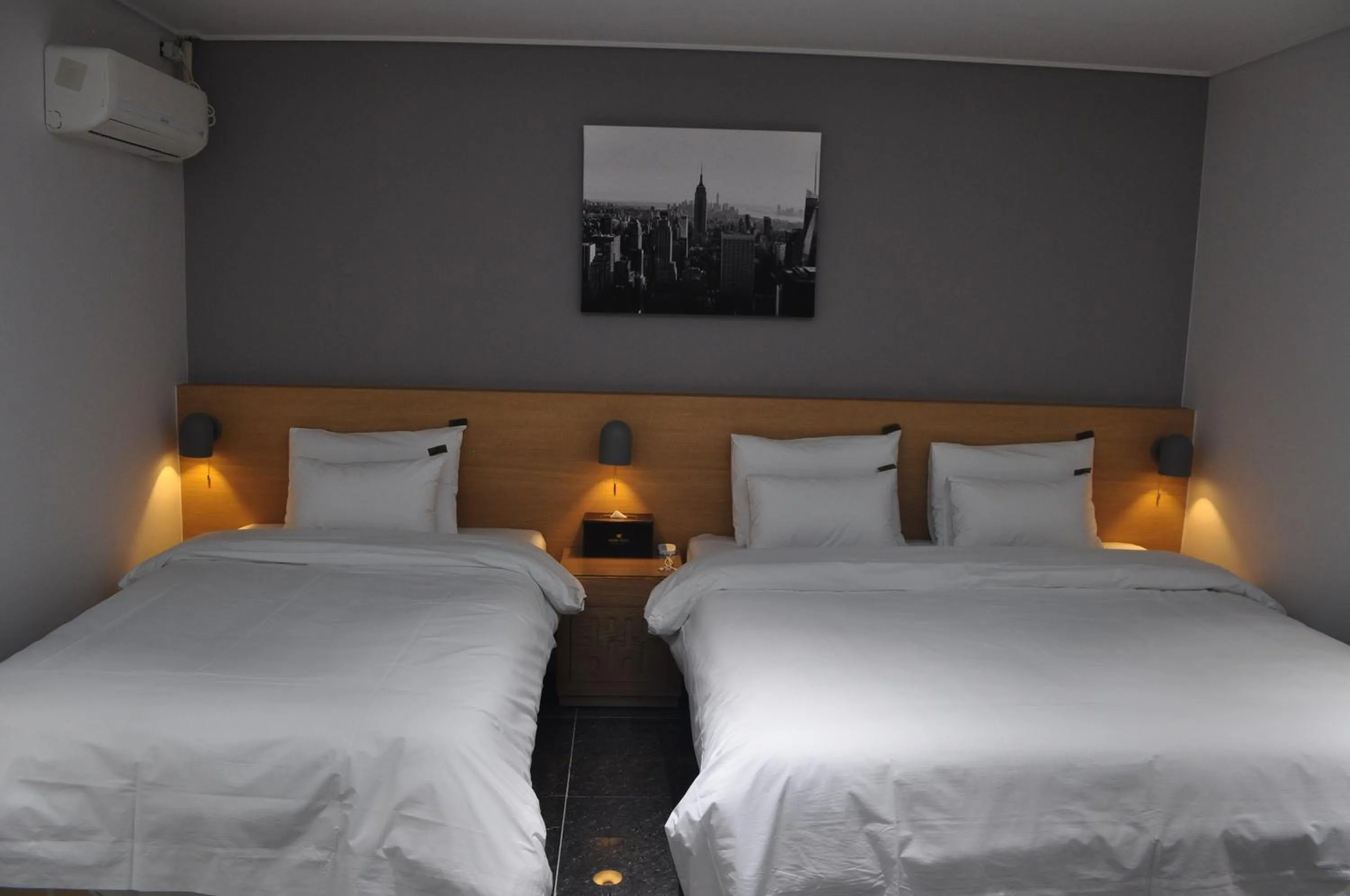 Bed in HOUND Hotel Sangmu