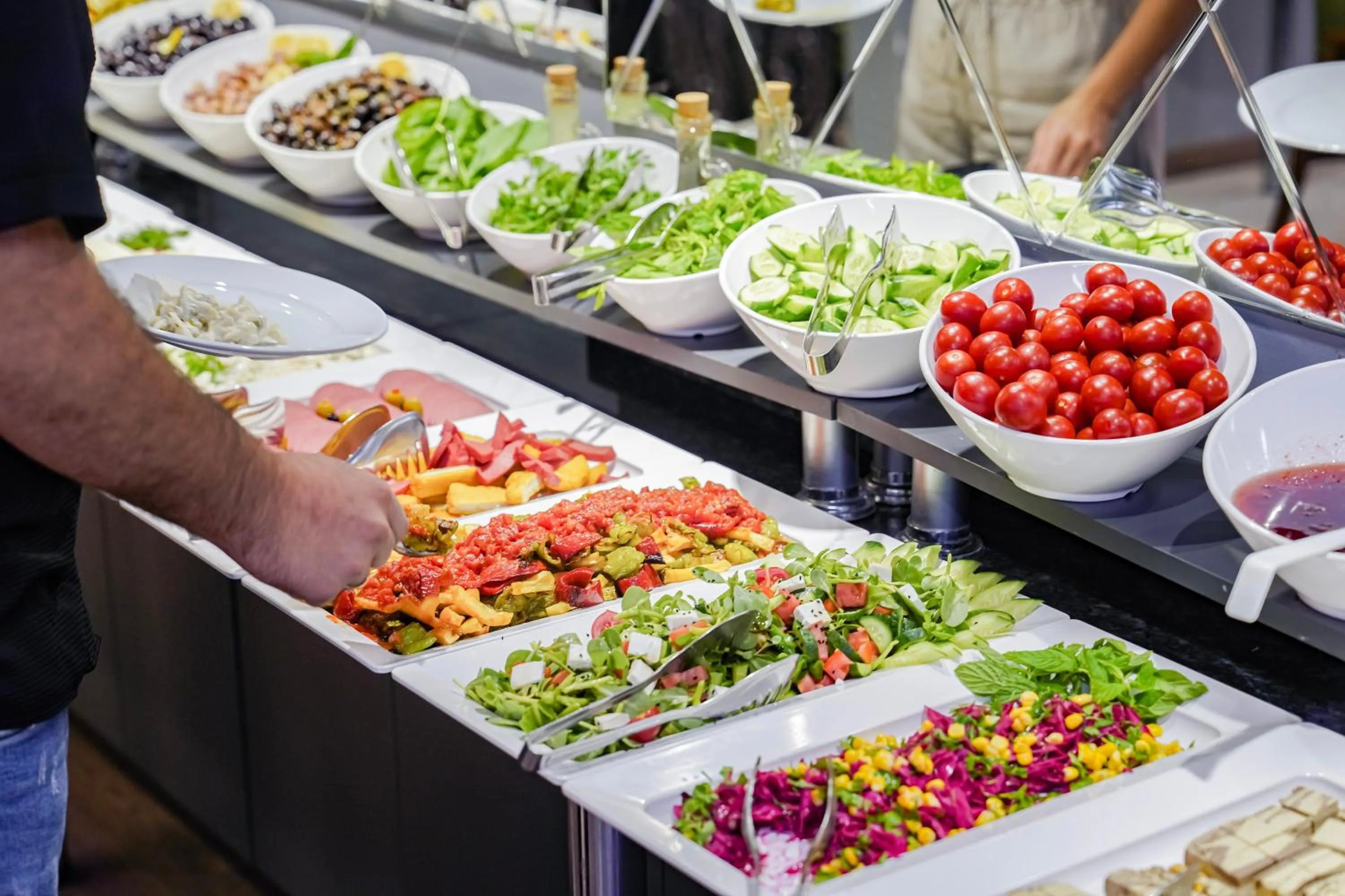 Buffet breakfast in Konur Hotel