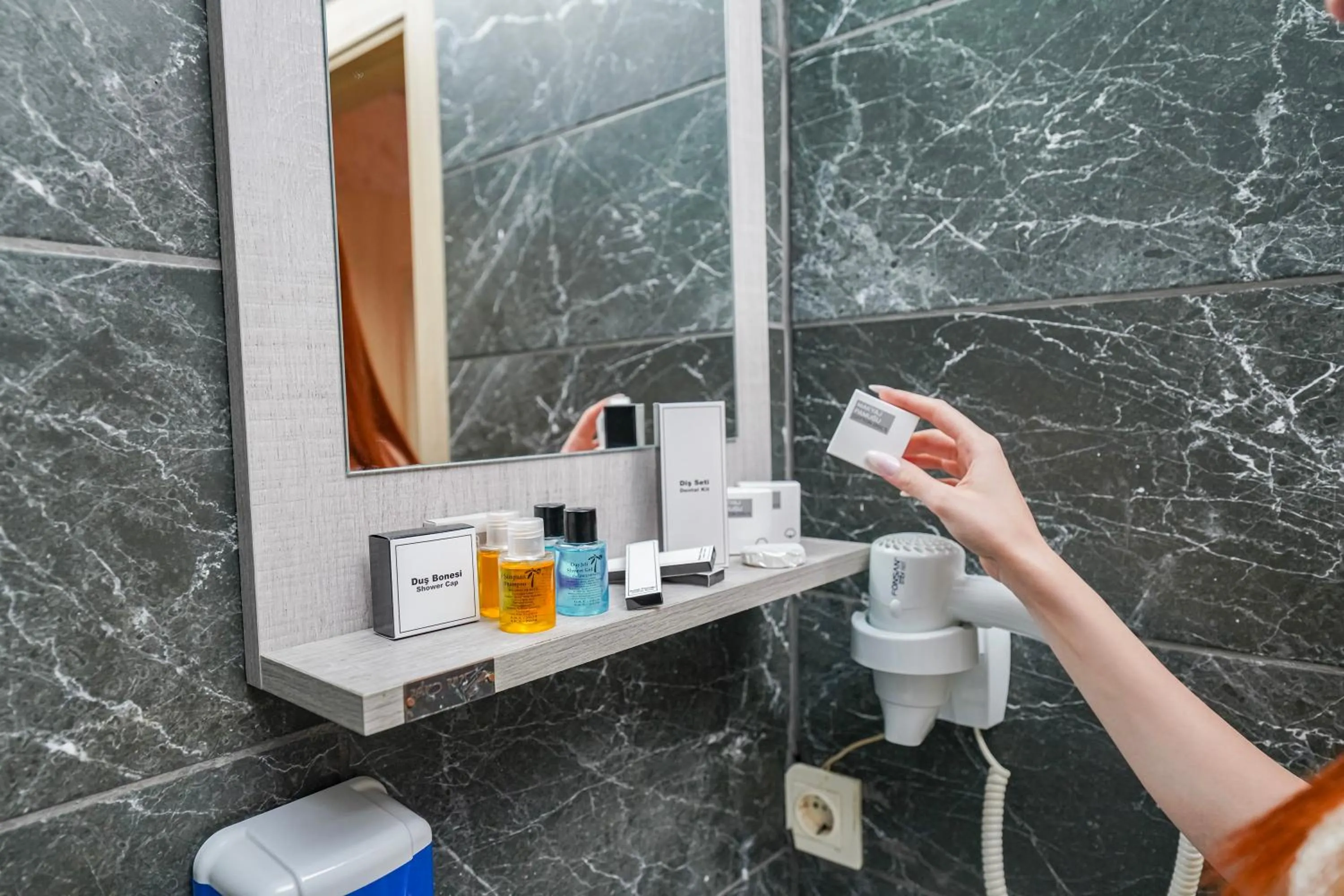 Bathroom in Konur Hotel