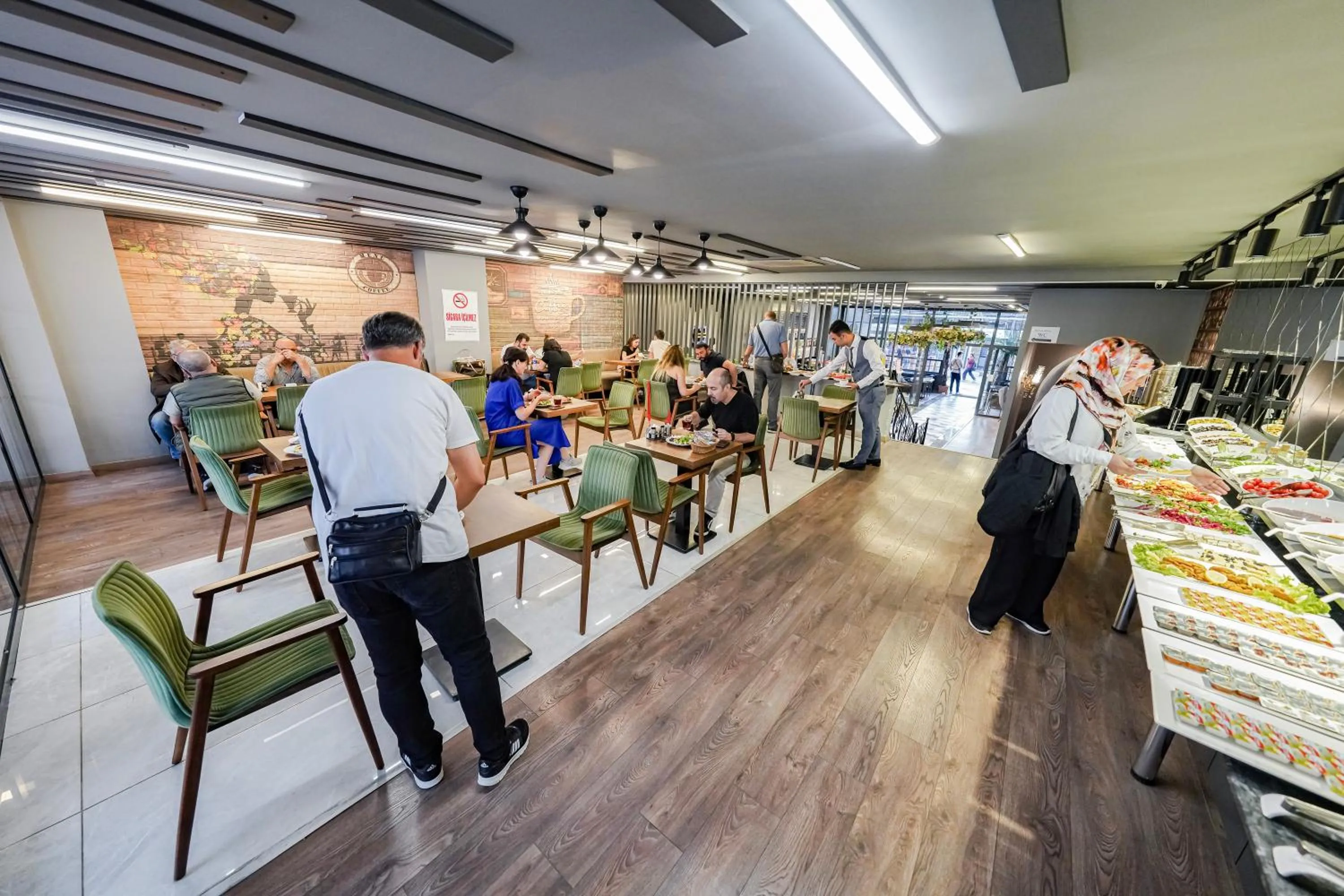 Buffet breakfast in Konur Hotel