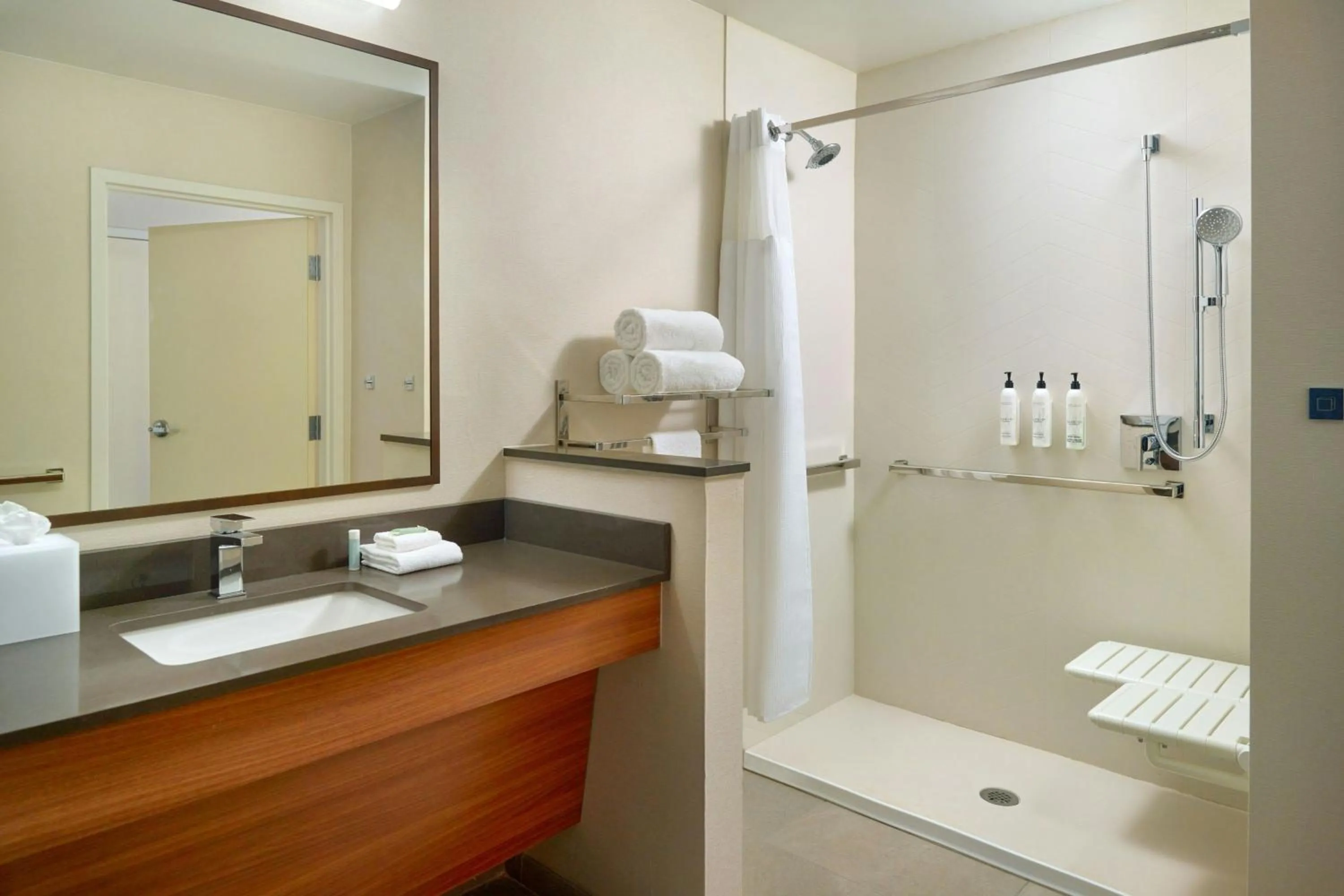 Bathroom in Fairfield by Marriott Inn & Suites Alpharetta Avalon Area