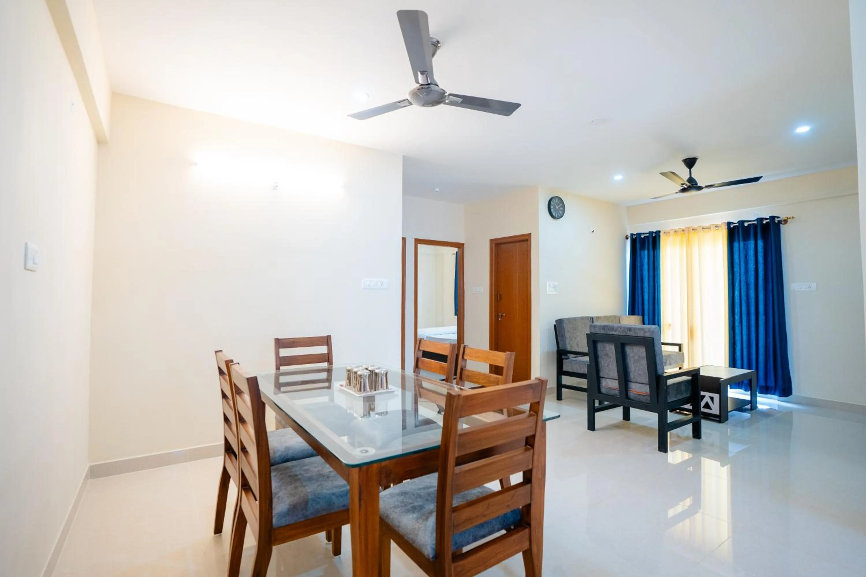 Dining area in Elegance Serviced Apartment