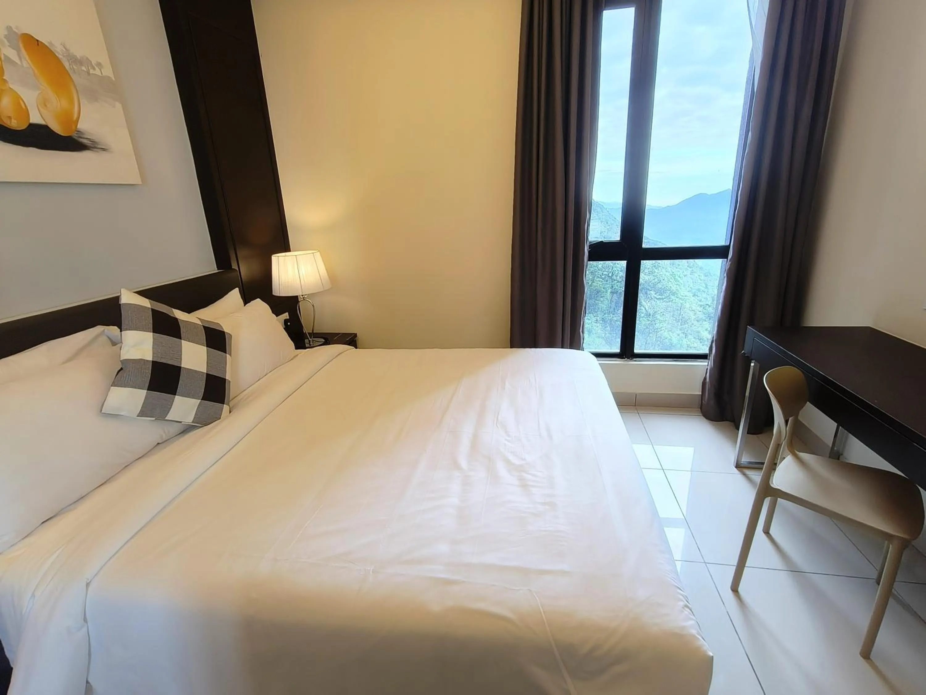 Bed in Emerald Homes Cozy Homestay at Ion Delemen Genting Highlands