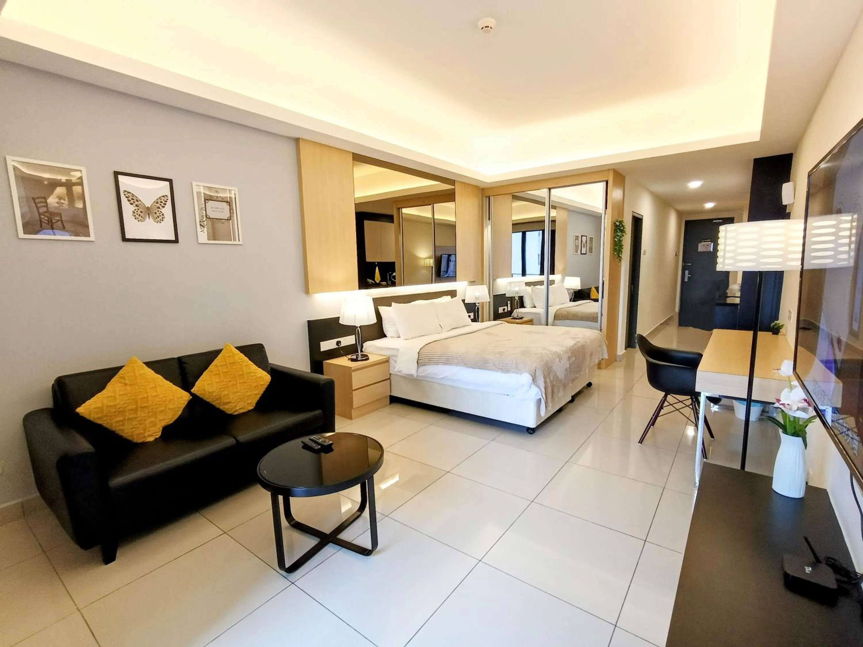 Bed in Emerald Homes Cozy Homestay at Ion Delemen Genting Highlands