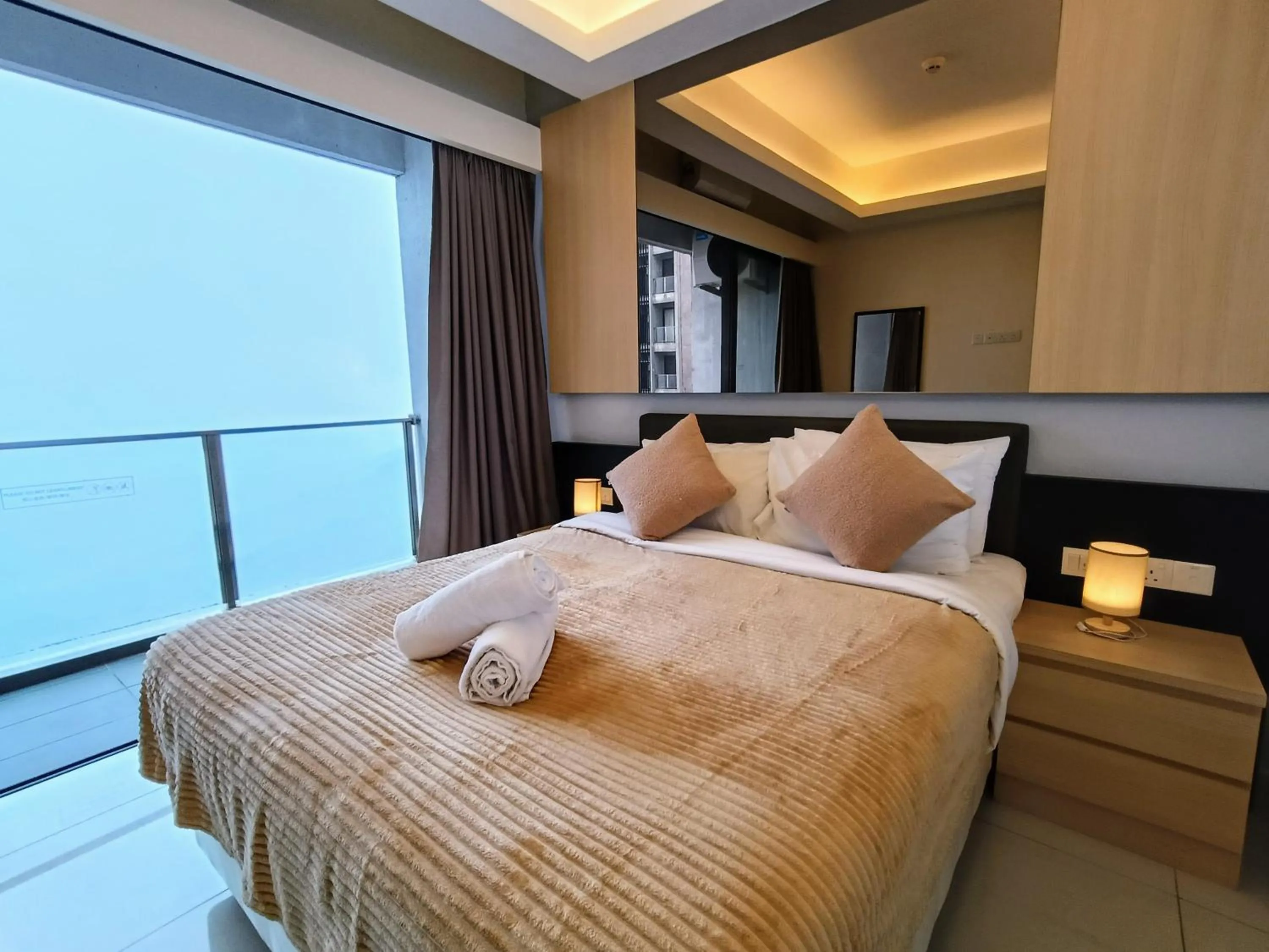 Bed in Emerald Homes Cozy Homestay at Ion Delemen Genting Highlands