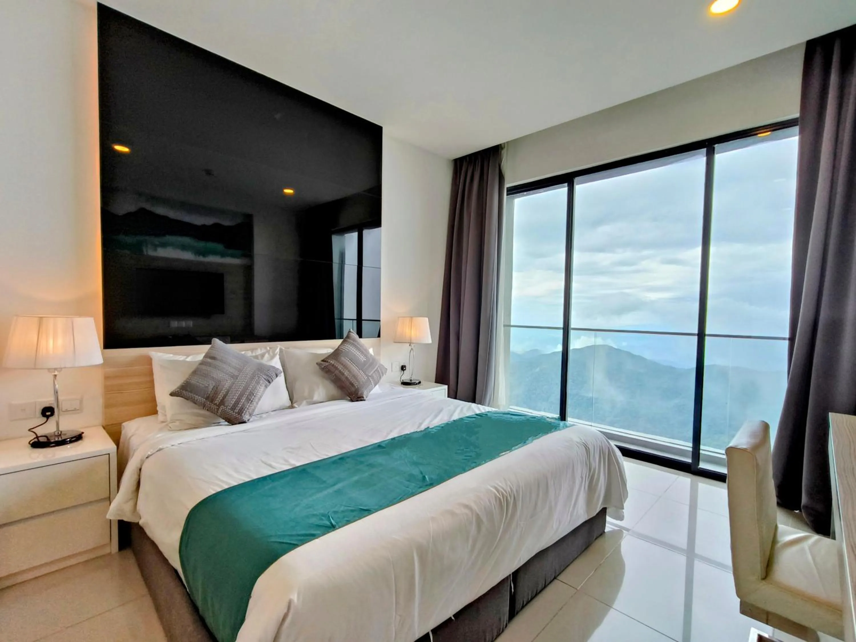 Bed in Emerald Homes Cozy Homestay at Ion Delemen Genting Highlands