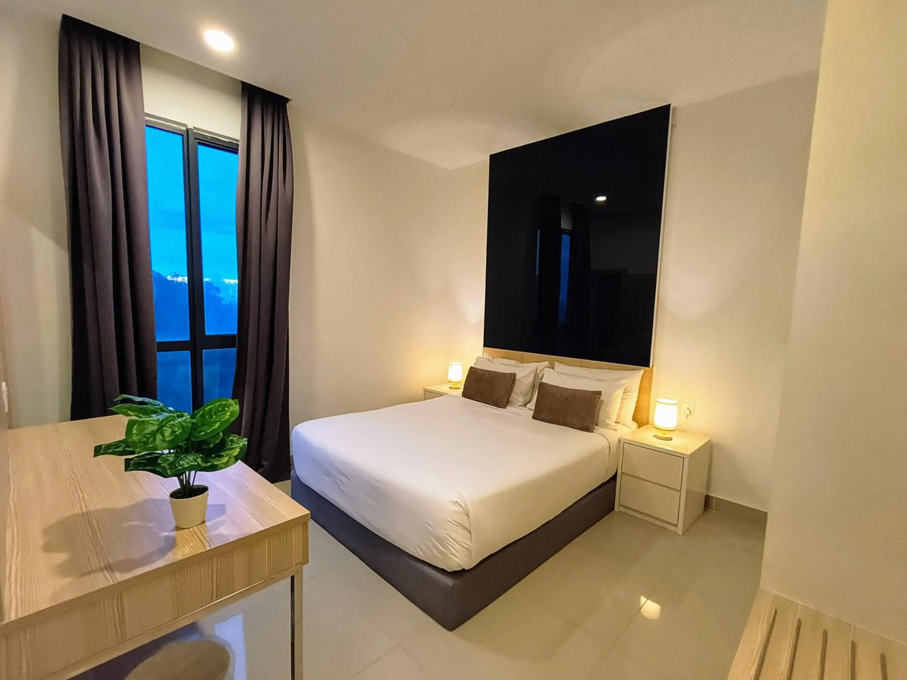 Bed in Emerald Homes Cozy Homestay at Ion Delemen Genting Highlands