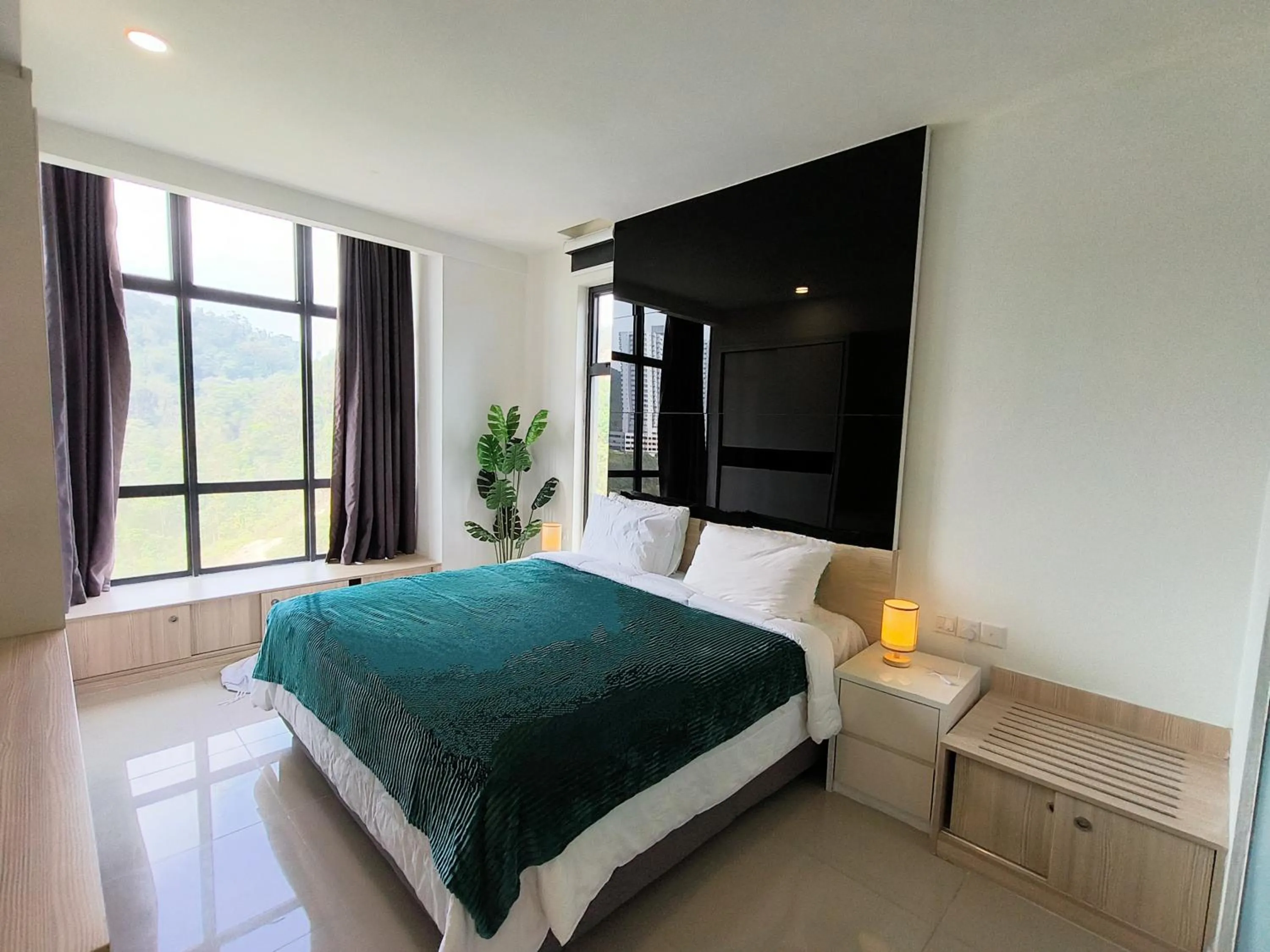 Bed in Emerald Homes Cozy Homestay at Ion Delemen Genting Highlands