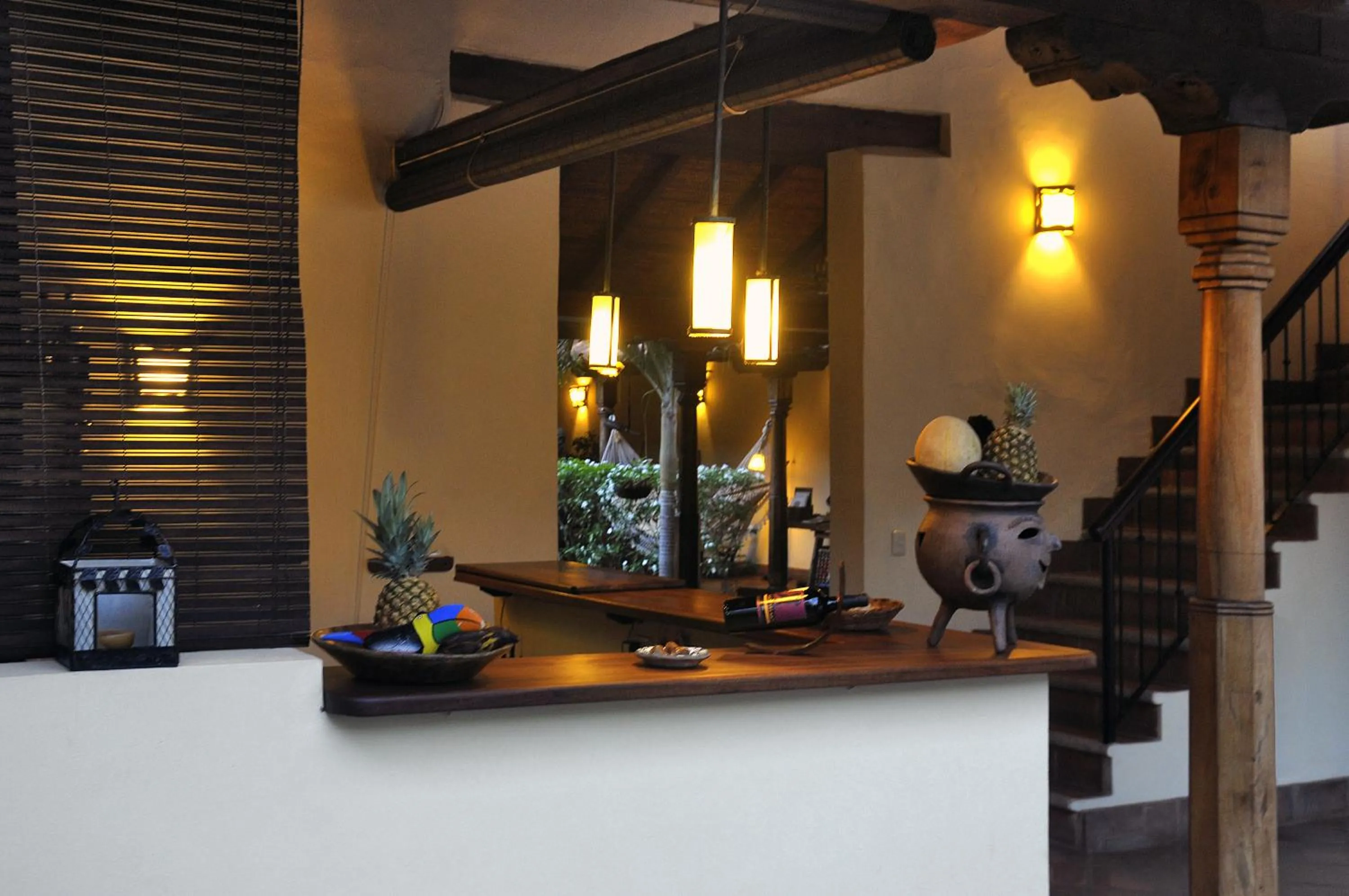 Lounge or bar in Hotel Patio del Malinche