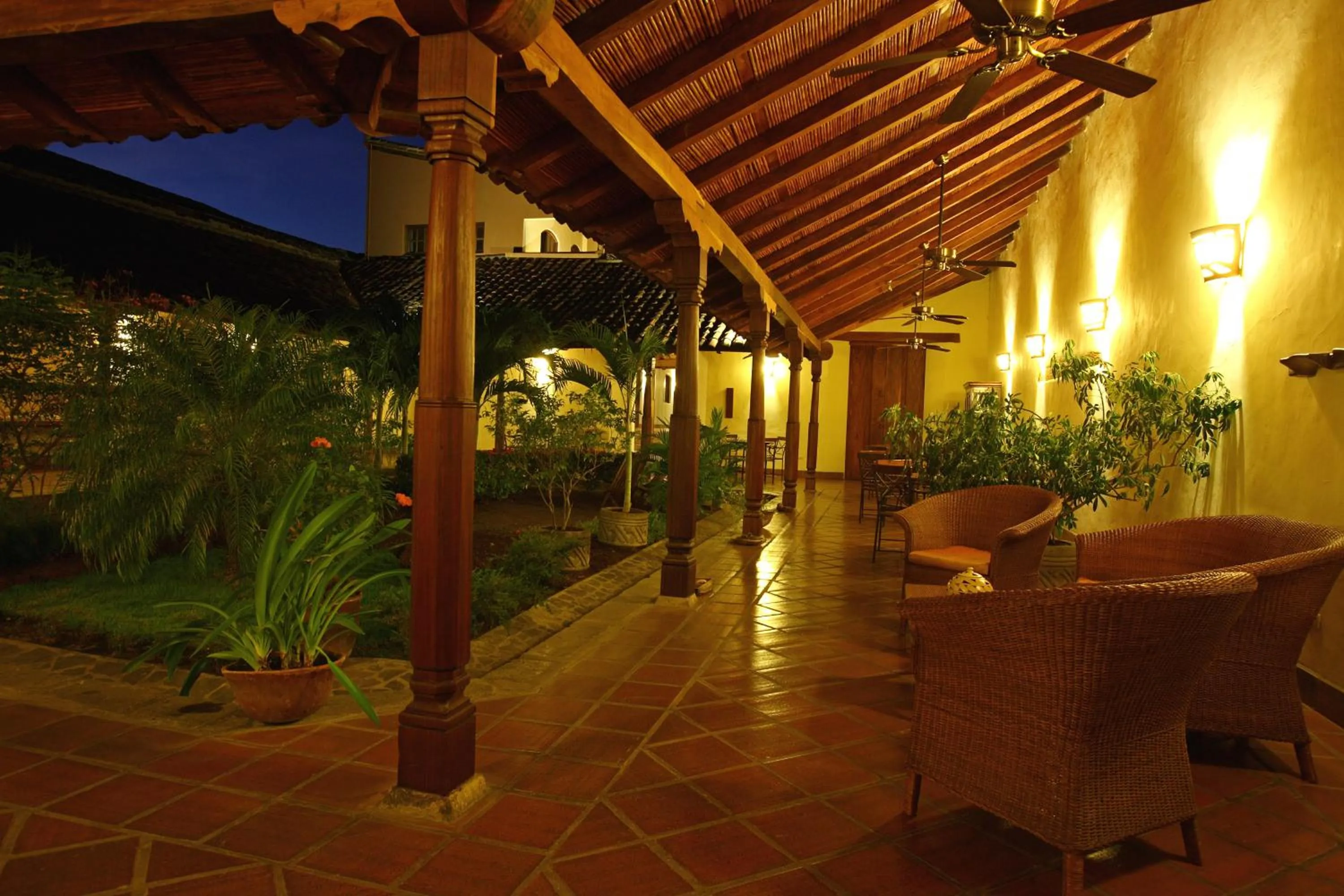 Garden in Hotel Patio del Malinche