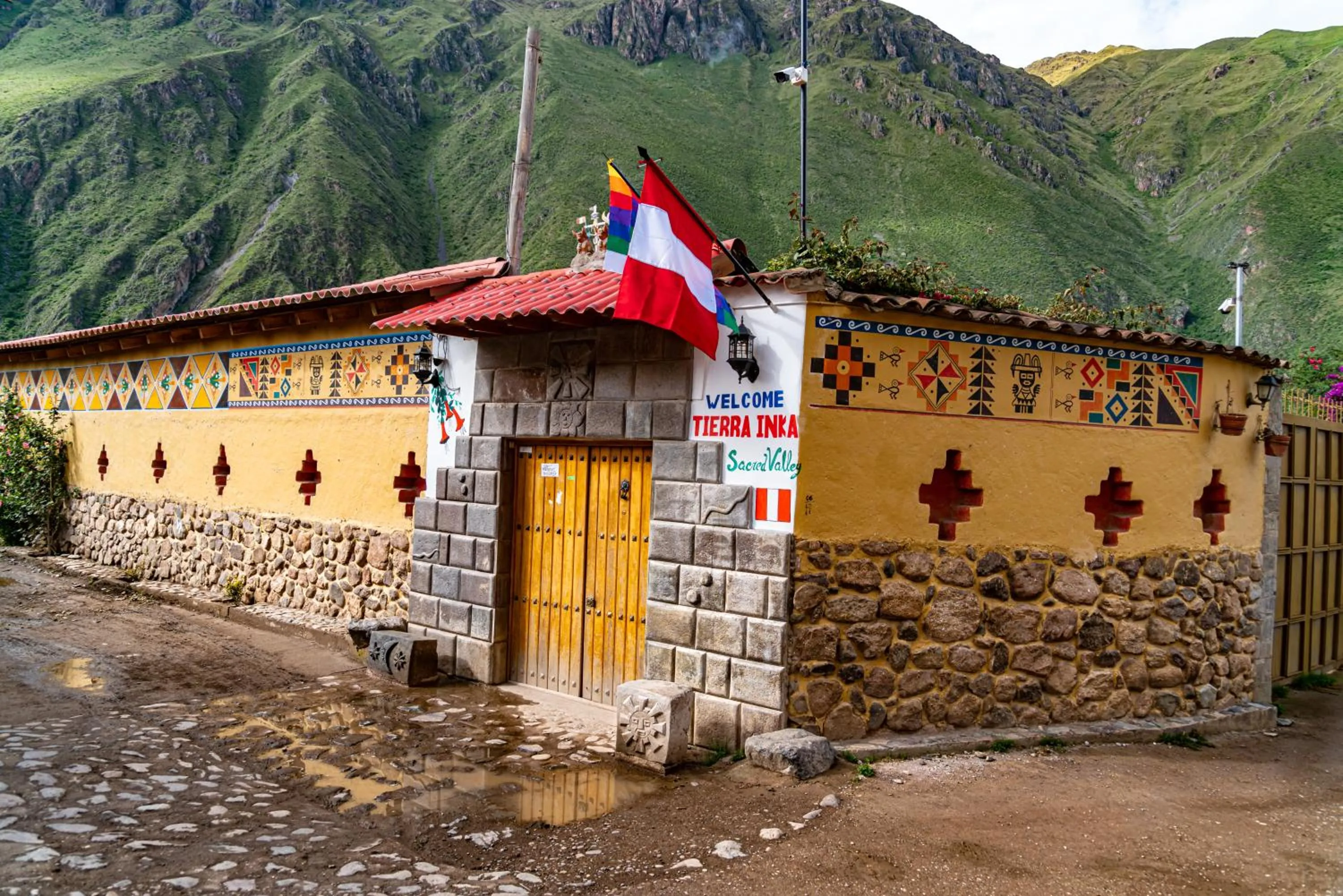 Facade/entrance in Hotel Tierra Inka Sacred Valley