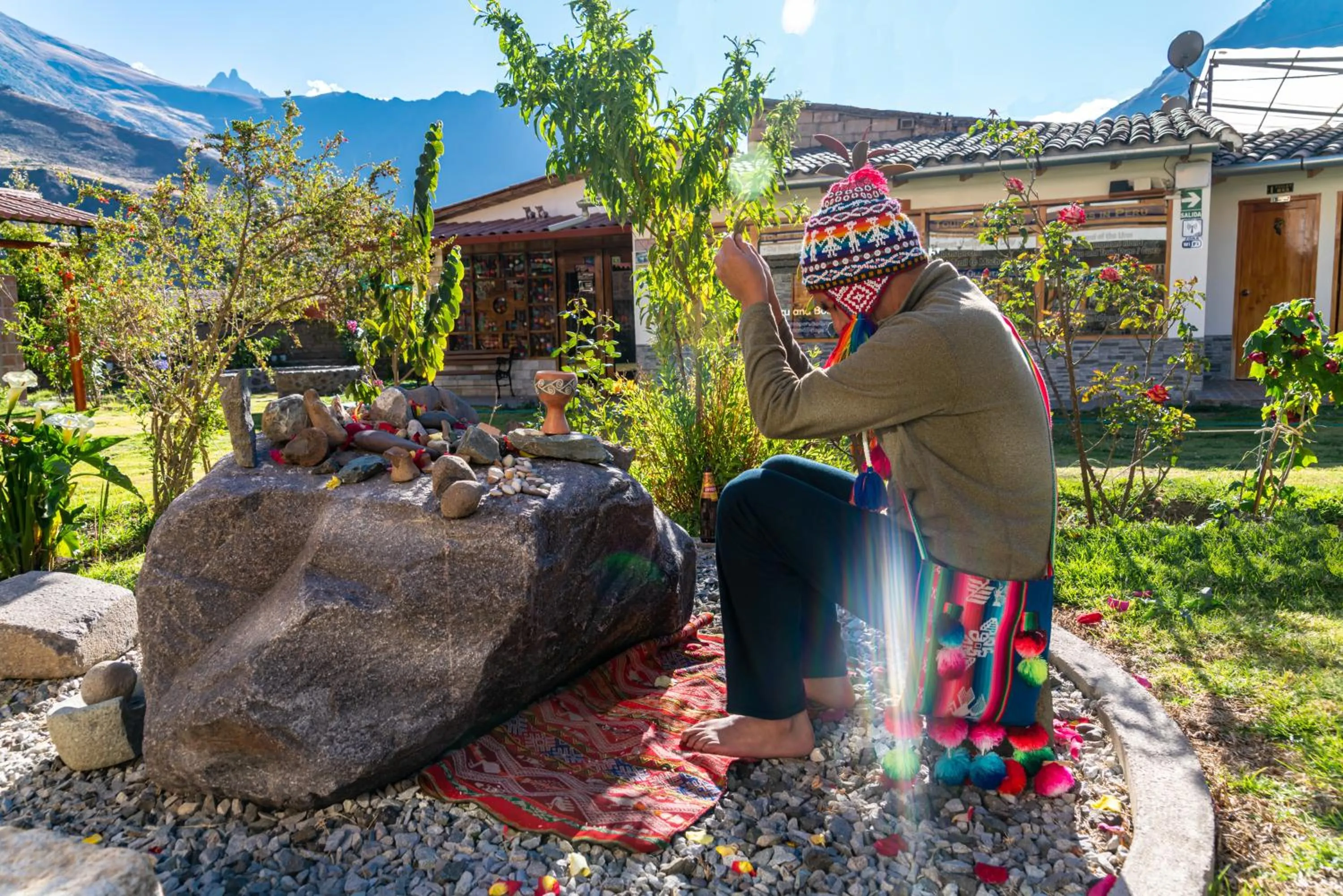 Garden in Hotel Tierra Inka Sacred Valley