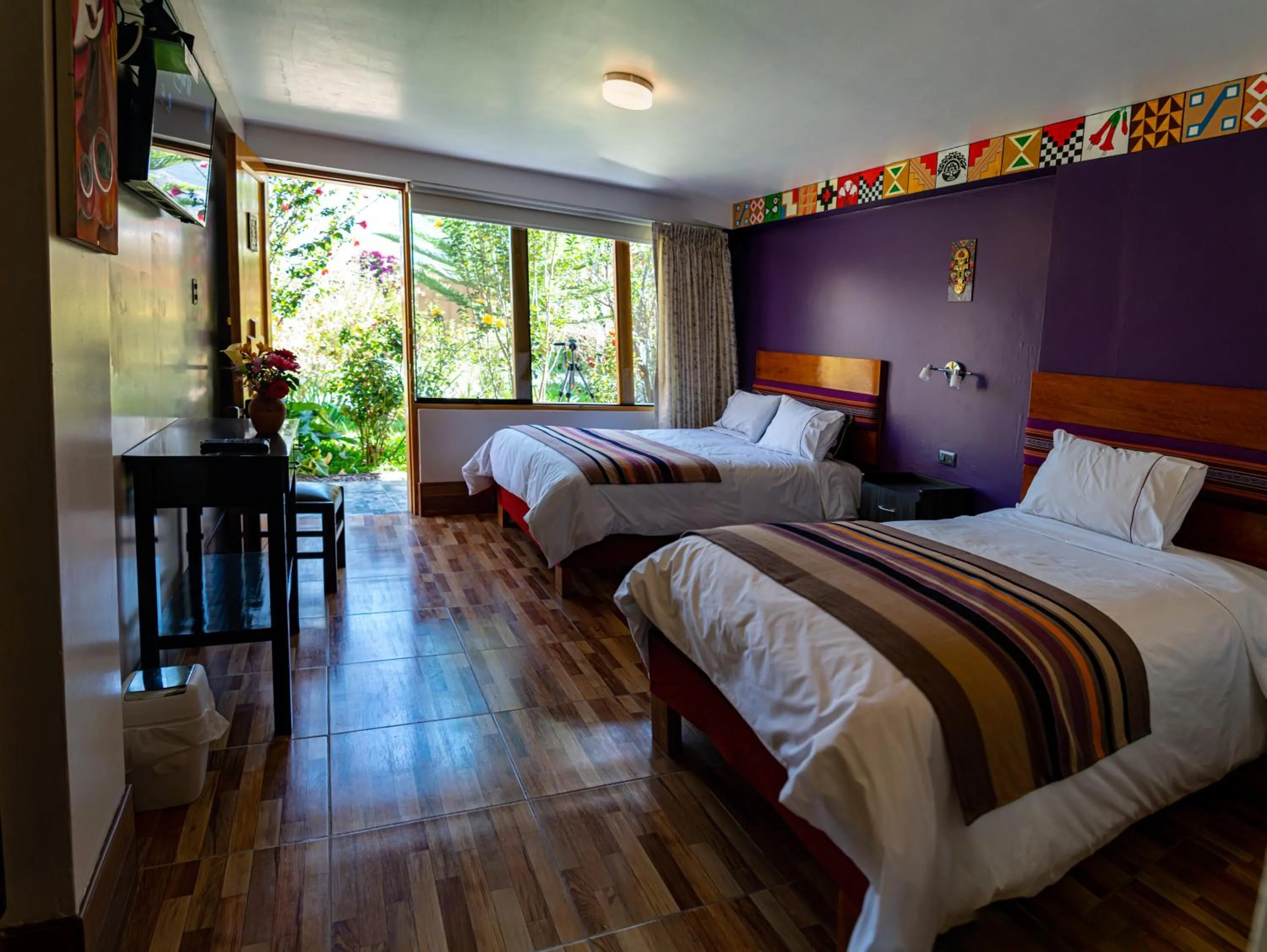 Photo of the whole room, Bed in Hotel Tierra Inka Sacred Valley